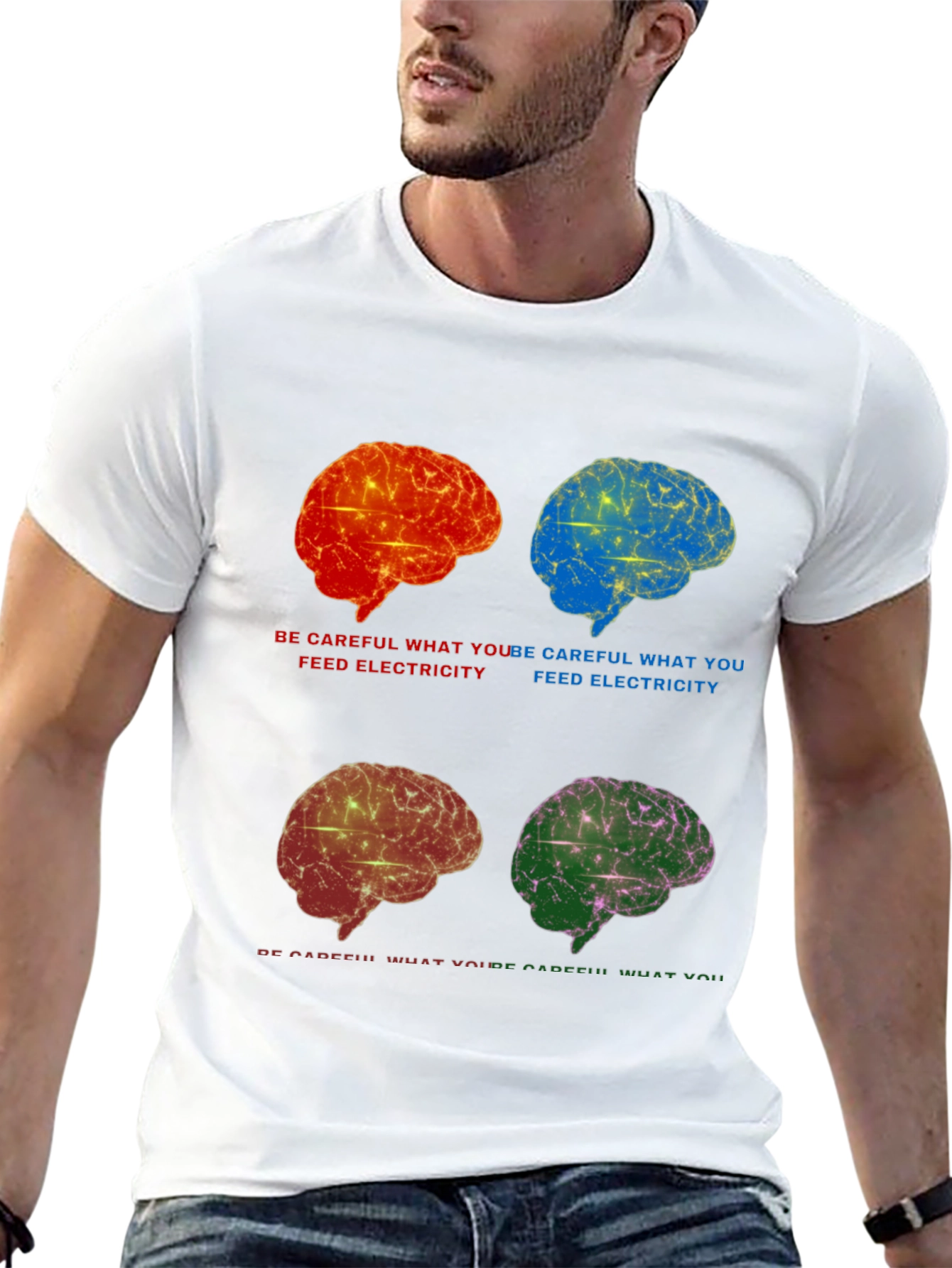 Brain Power T-Shirt: Feed Your Mind!