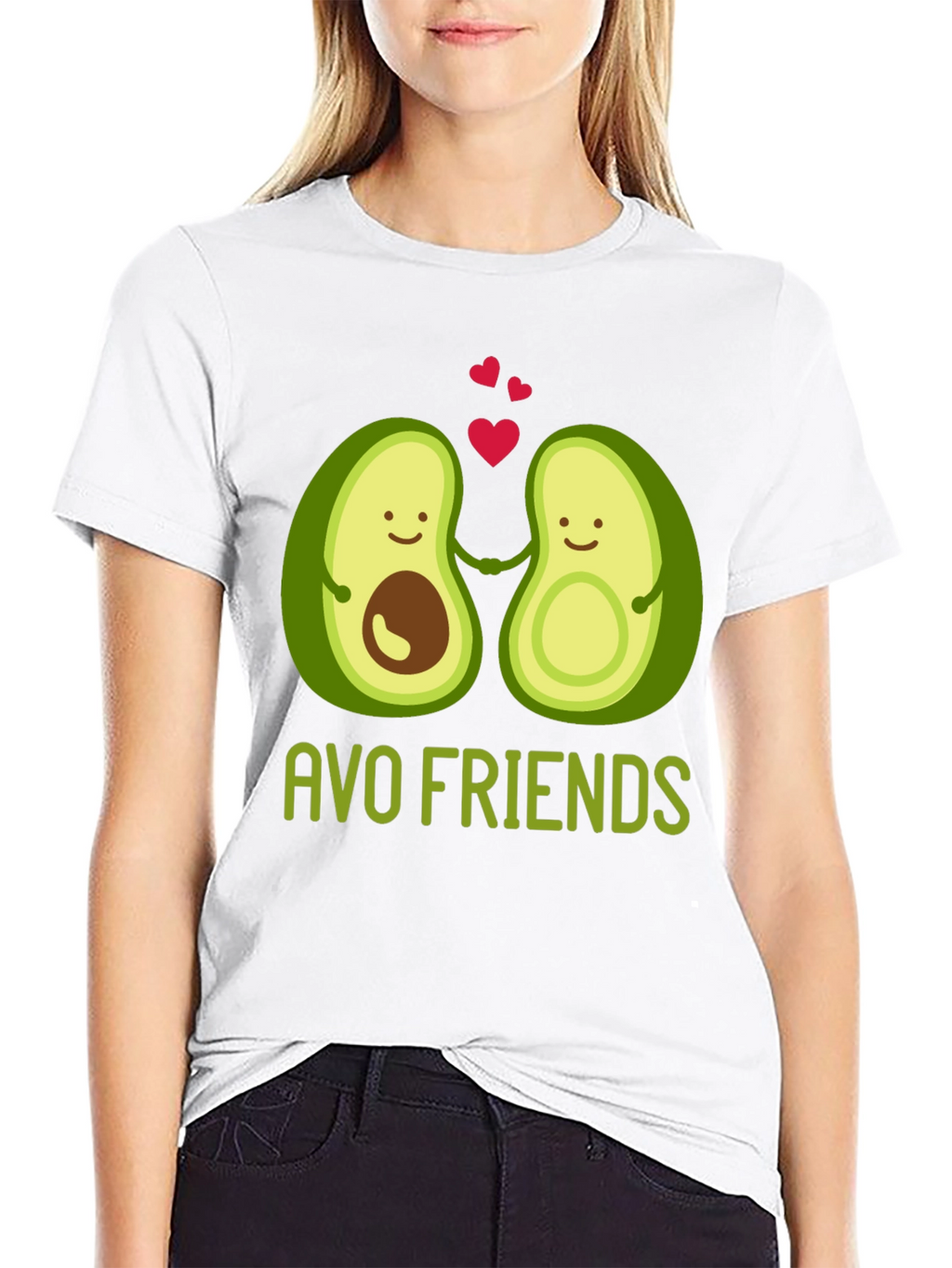 Avo Friends Graphic T-Shirt - Avocado Love!