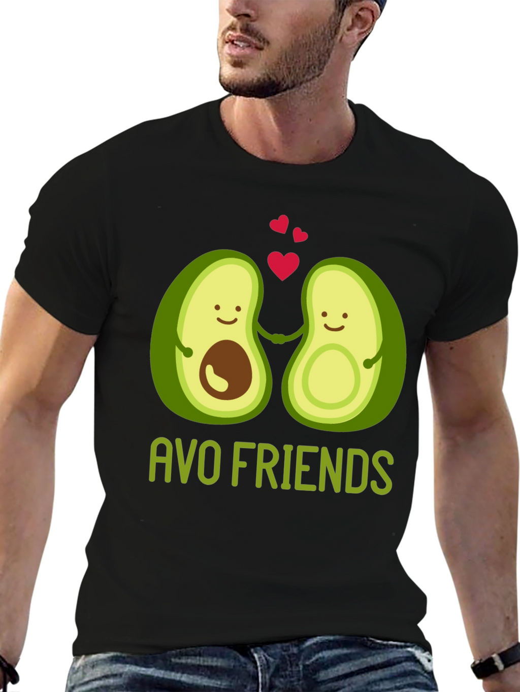 Avo Friends Graphic T-Shirt - Avocado Love!