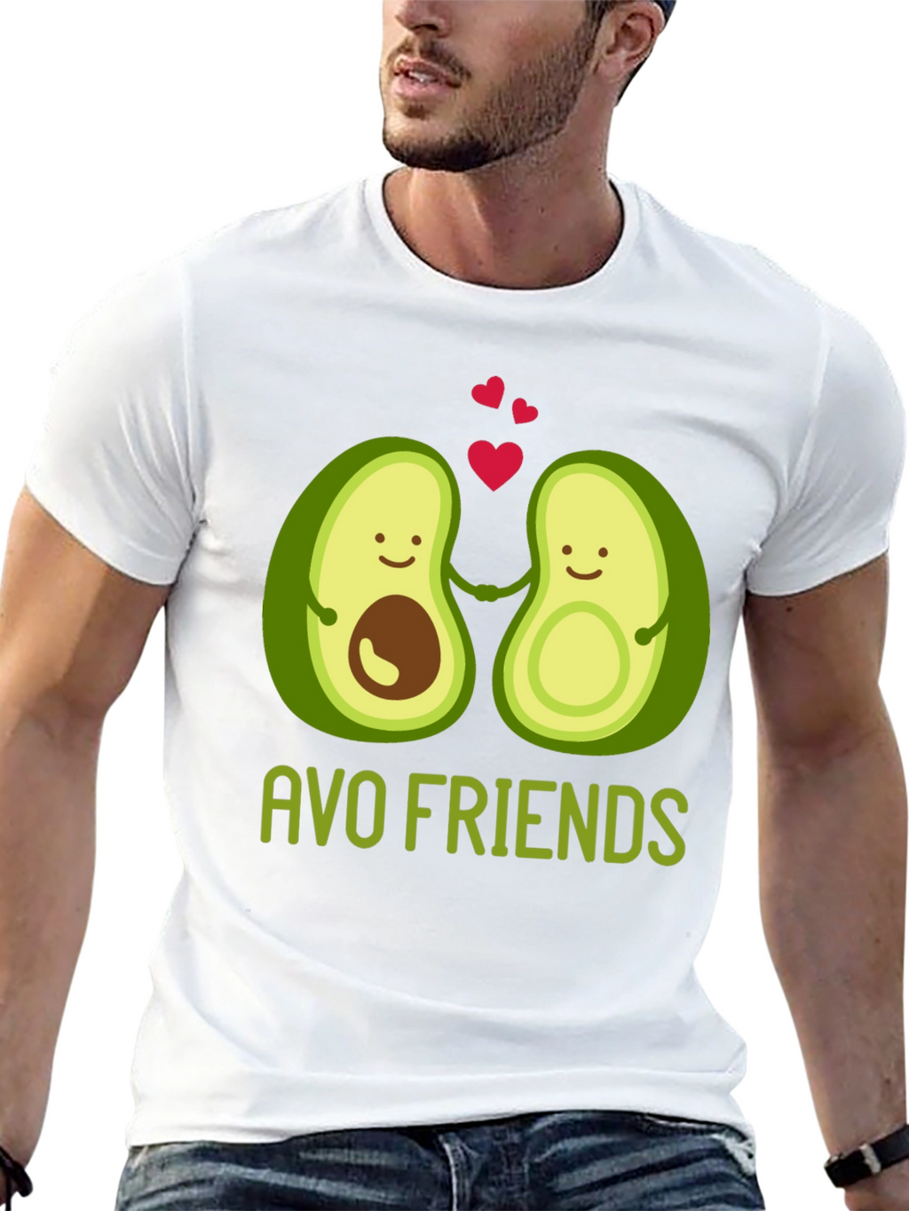 Avo Friends Graphic T-Shirt - Avocado Love!