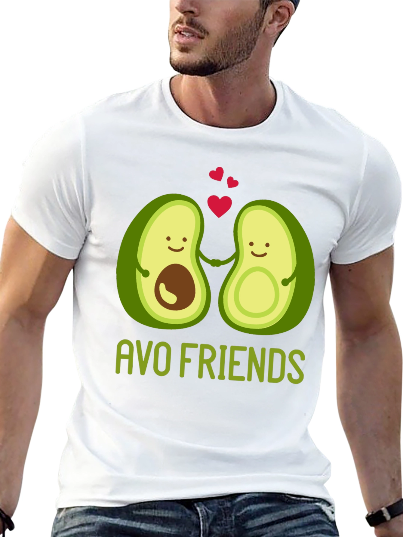 Avo Friends Graphic T-Shirt - Avocado Love!