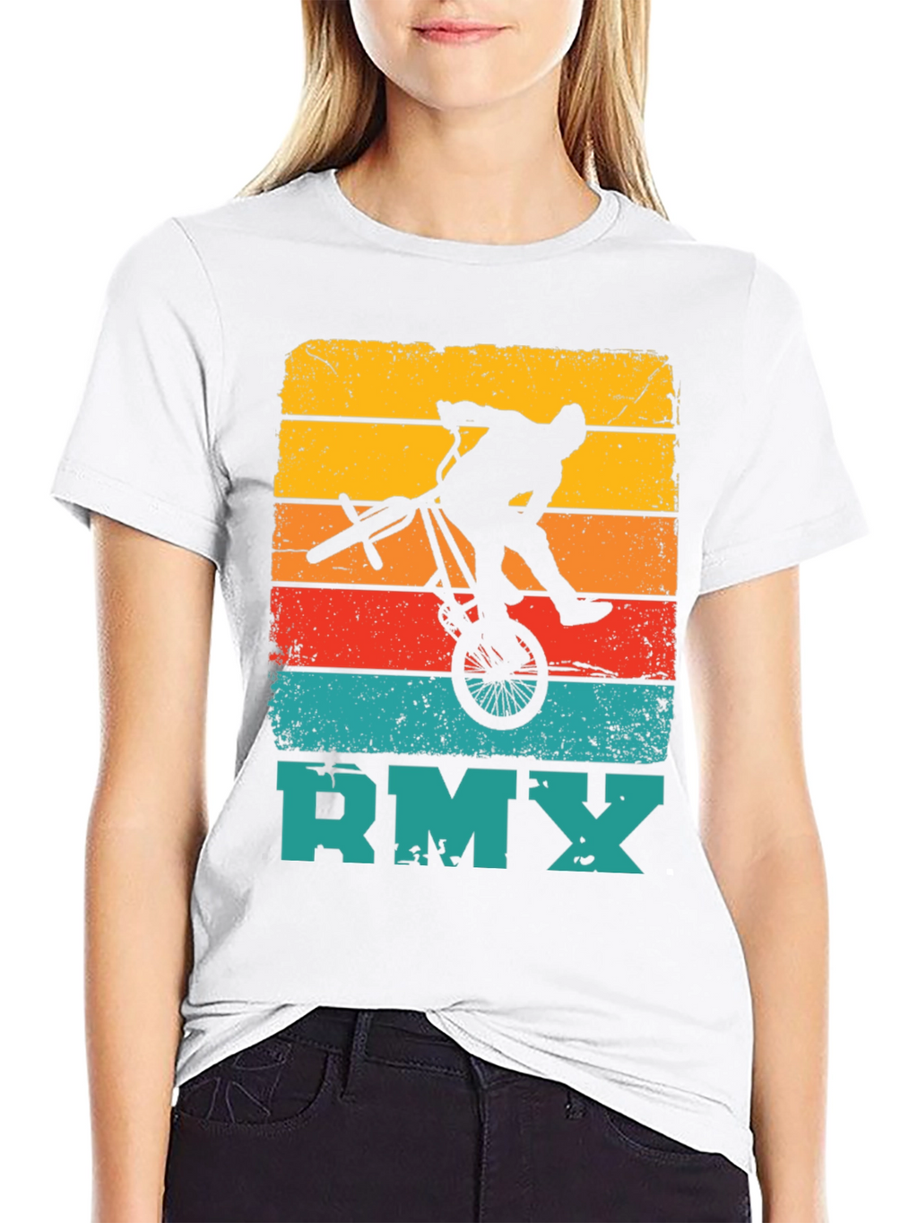 BMX Retro Style Graphic T-Shirt