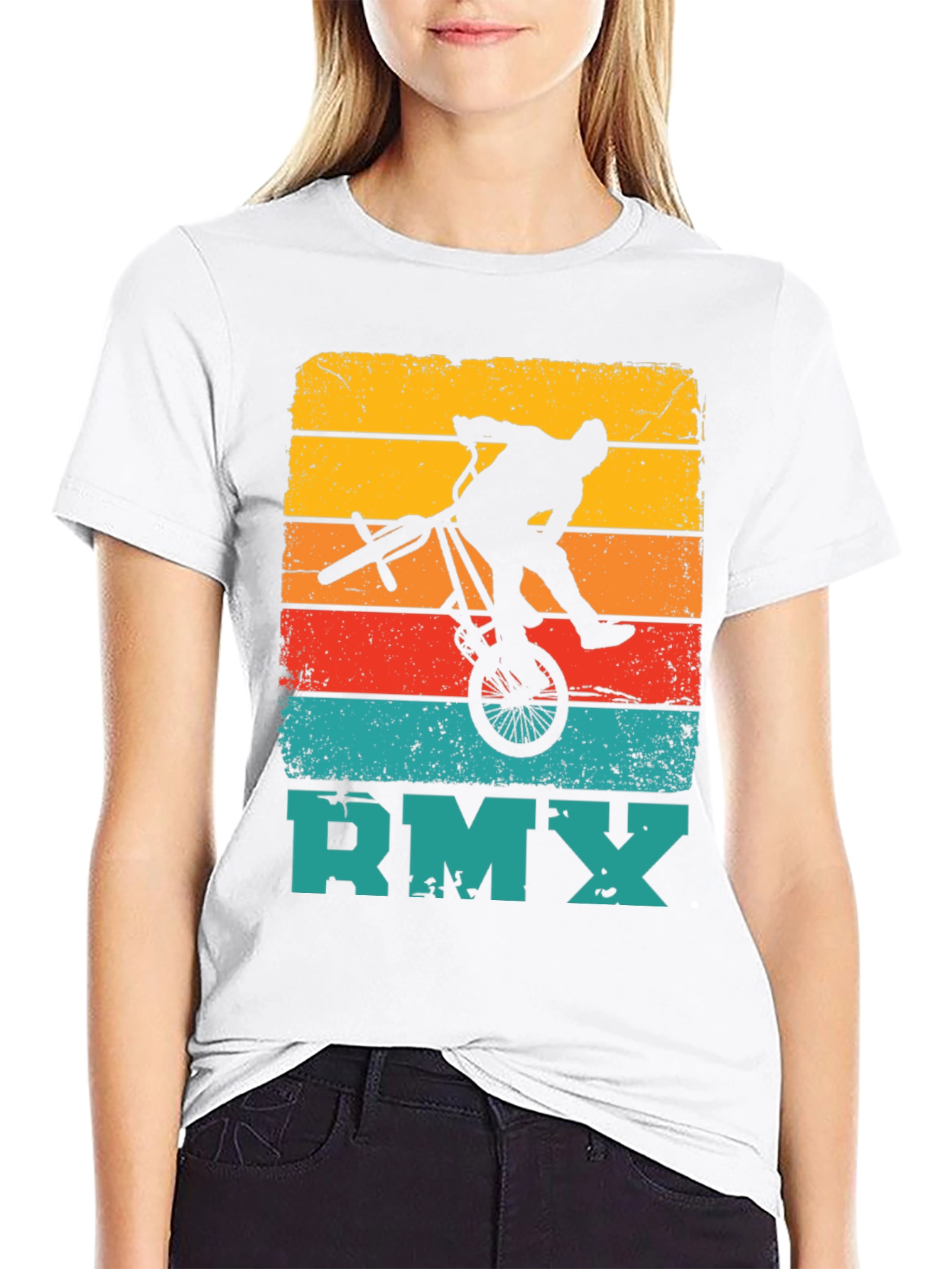 BMX Retro Style Graphic T-Shirt