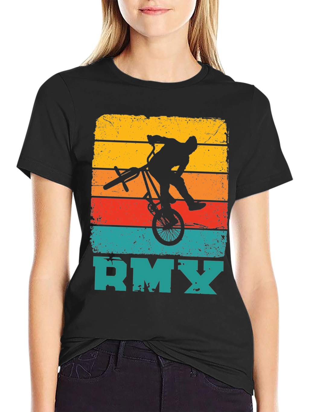 BMX Retro Style Graphic T-Shirt