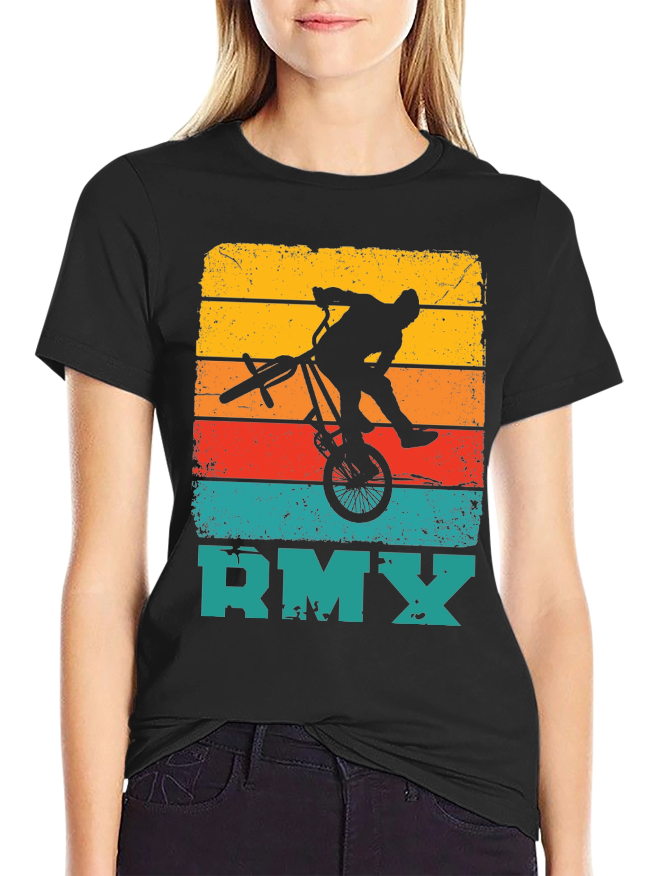 BMX Retro Style Graphic T-Shirt