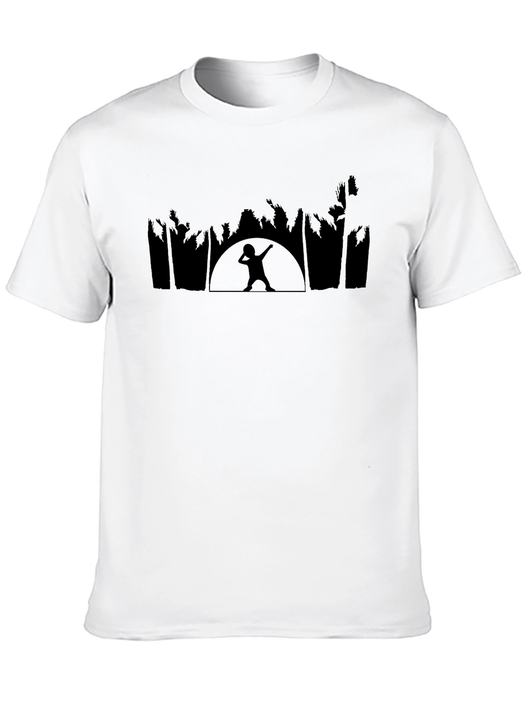 Black Dab Silhouette Graphic Tee