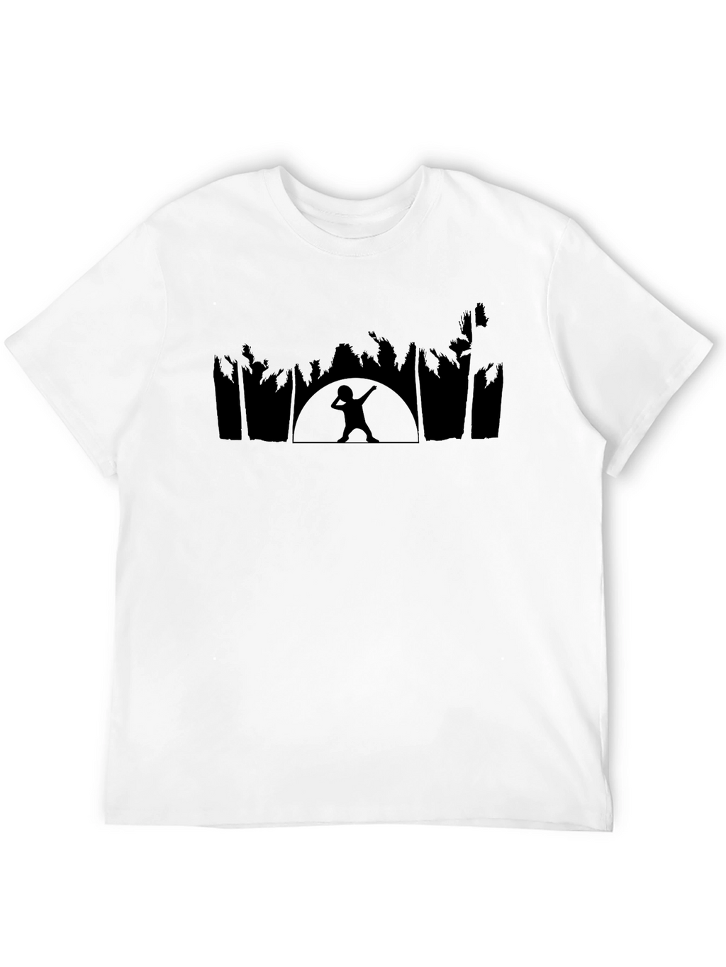 Black Dab Silhouette Graphic Tee