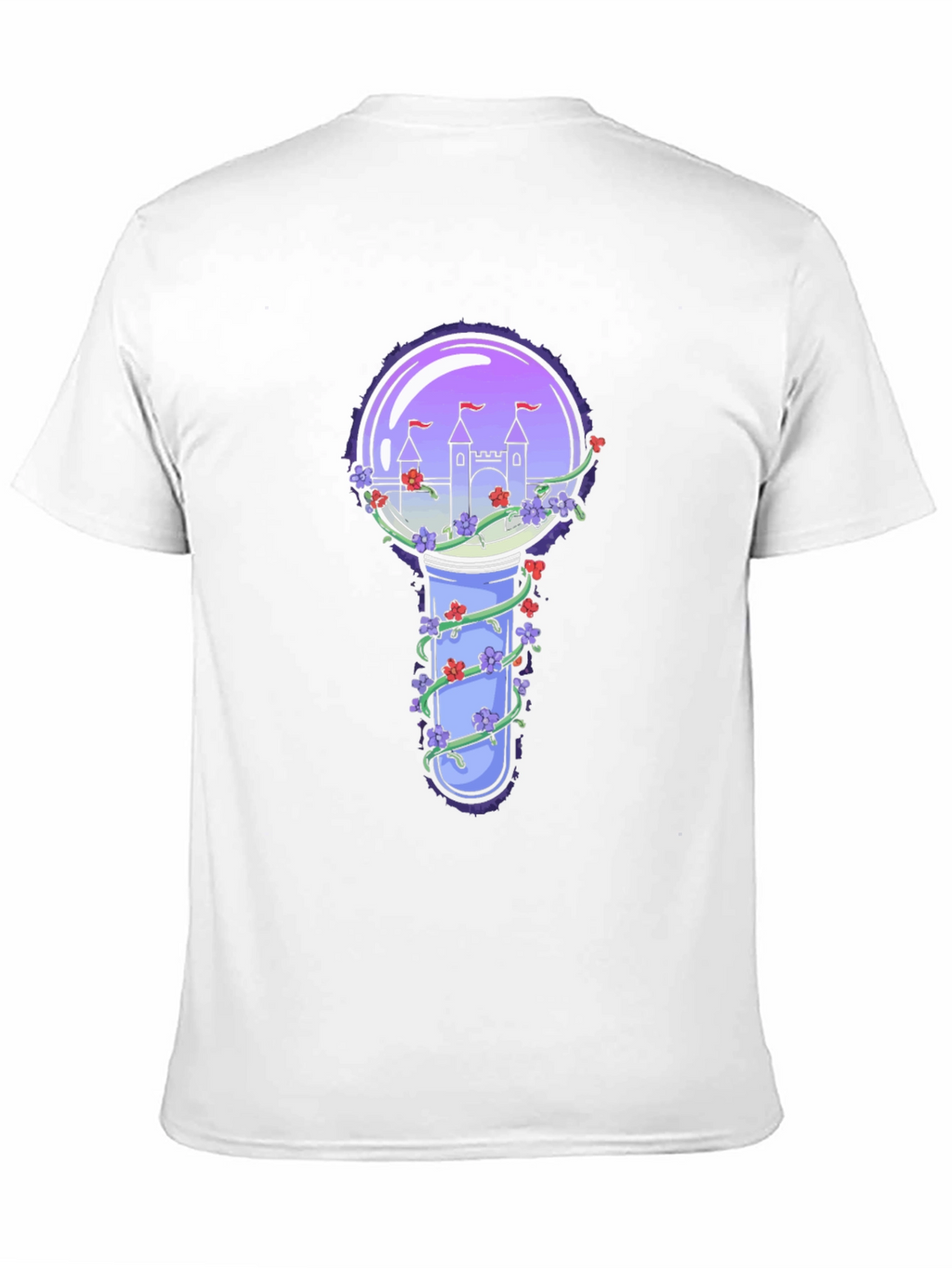 Enchanted Castle in a Jar T-Shirt - Fantasy Design