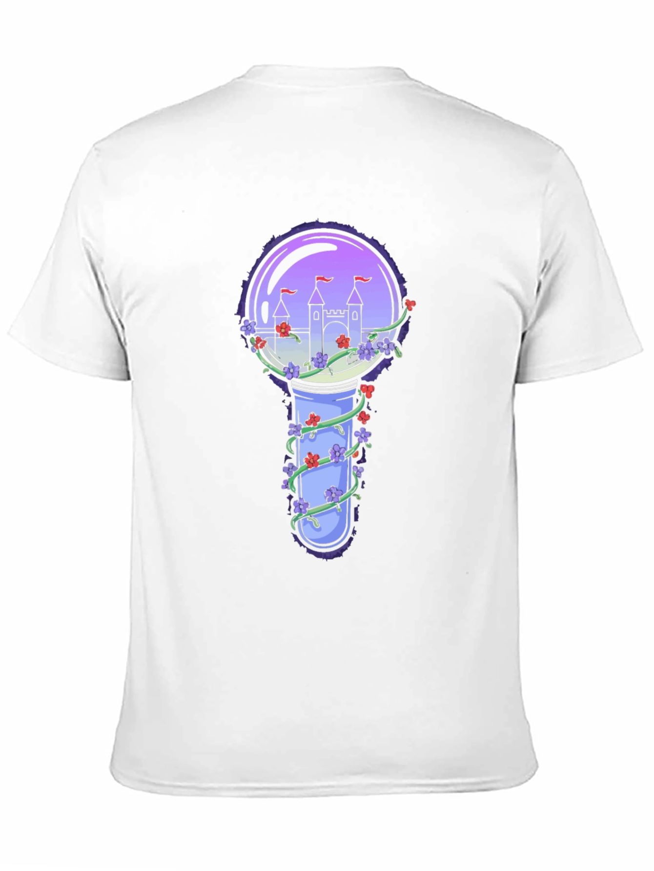 Enchanted Castle in a Jar T-Shirt - Fantasy Design