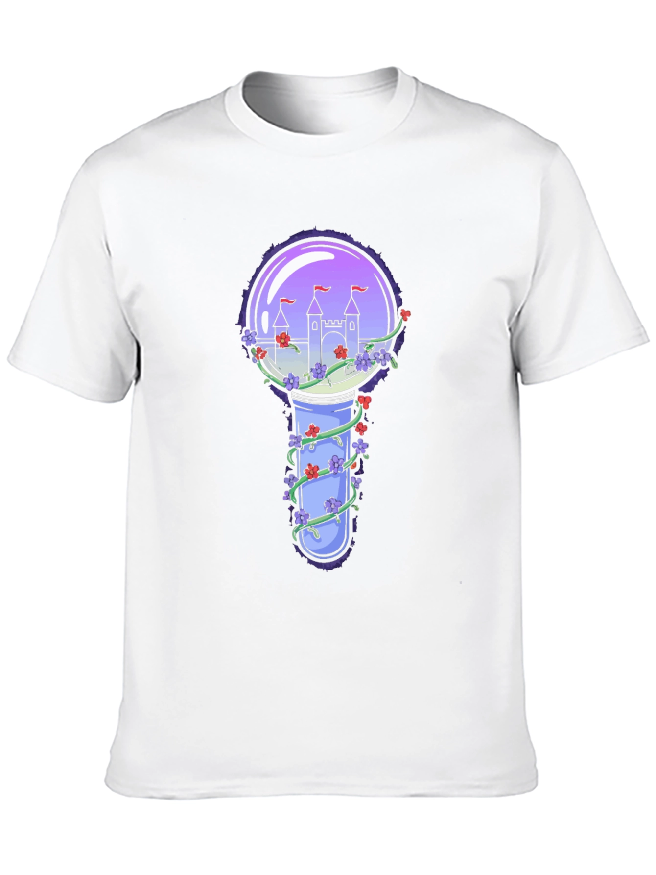 Enchanted Castle in a Jar T-Shirt - Fantasy Design