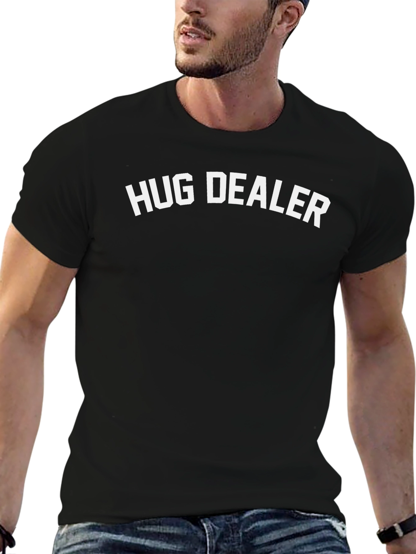 Hug Dealer T-Shirt - Soft Cotton Blend