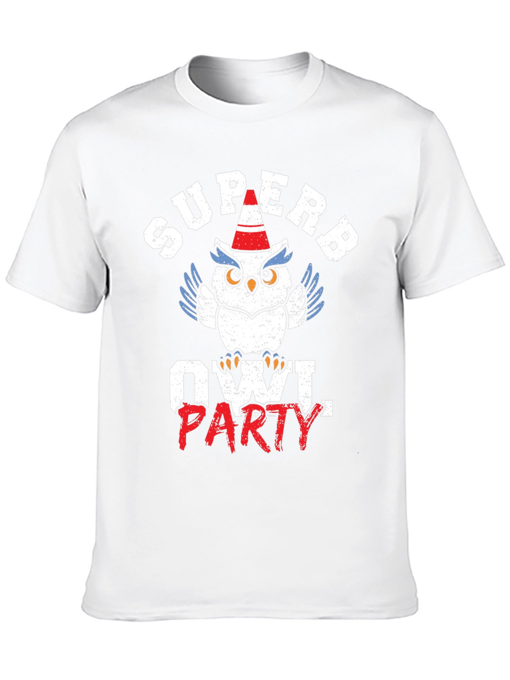 Superb Owl Party T-Shirt - Funny Animal Graphic Tee