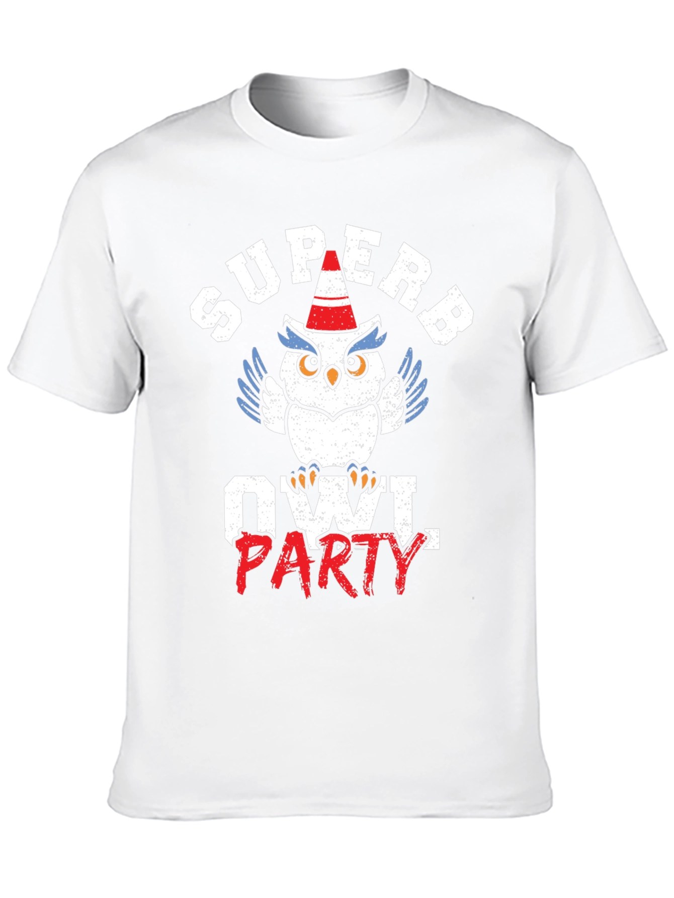 Superb Owl Party T-Shirt - Funny Animal Graphic Tee