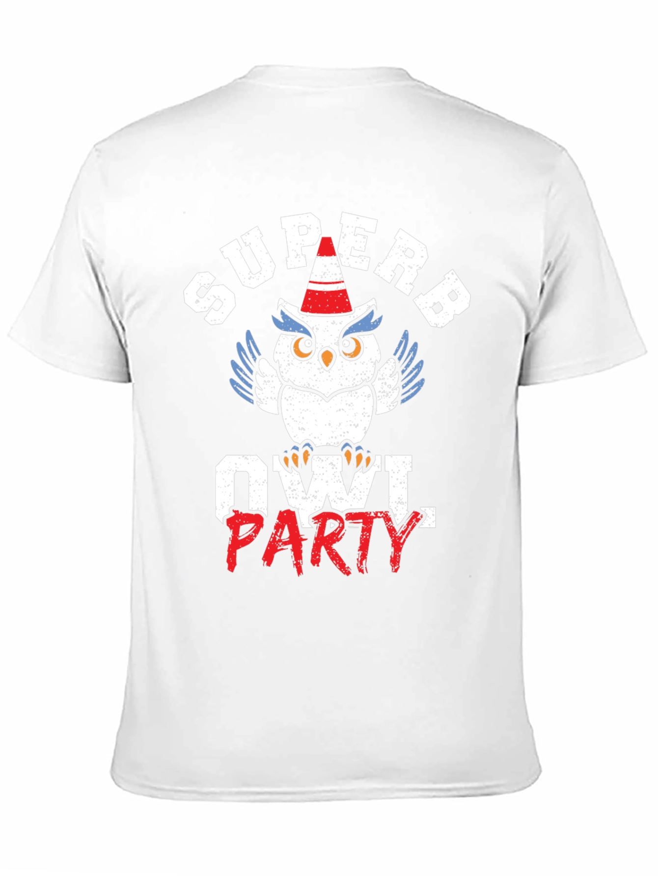Superb Owl Party T-Shirt - Funny Animal Graphic Tee