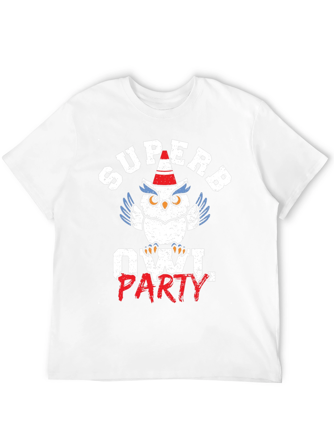 Superb Owl Party T-Shirt - Funny Animal Graphic Tee