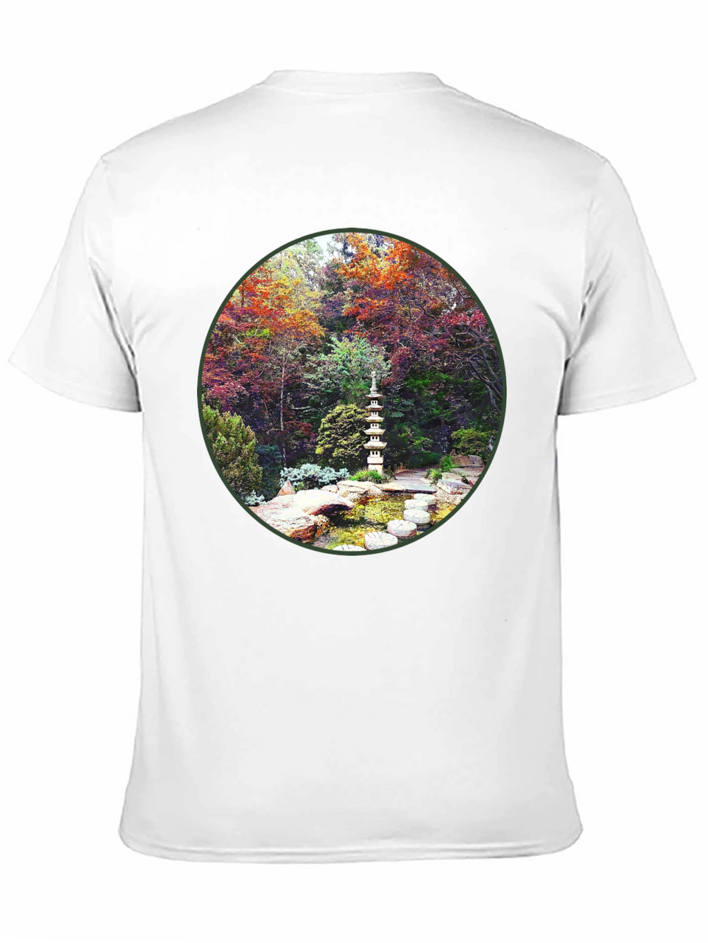 Zen Garden Graphic Tee - Nature Inspired Design