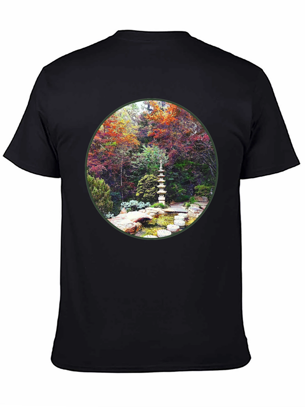 Zen Garden Graphic Tee - Nature Inspired Design