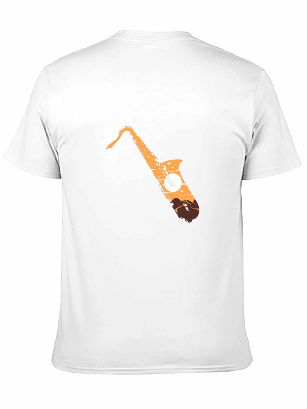 Saxophone Sunset Graphic T-Shirt - Stylish Music Lover Tee