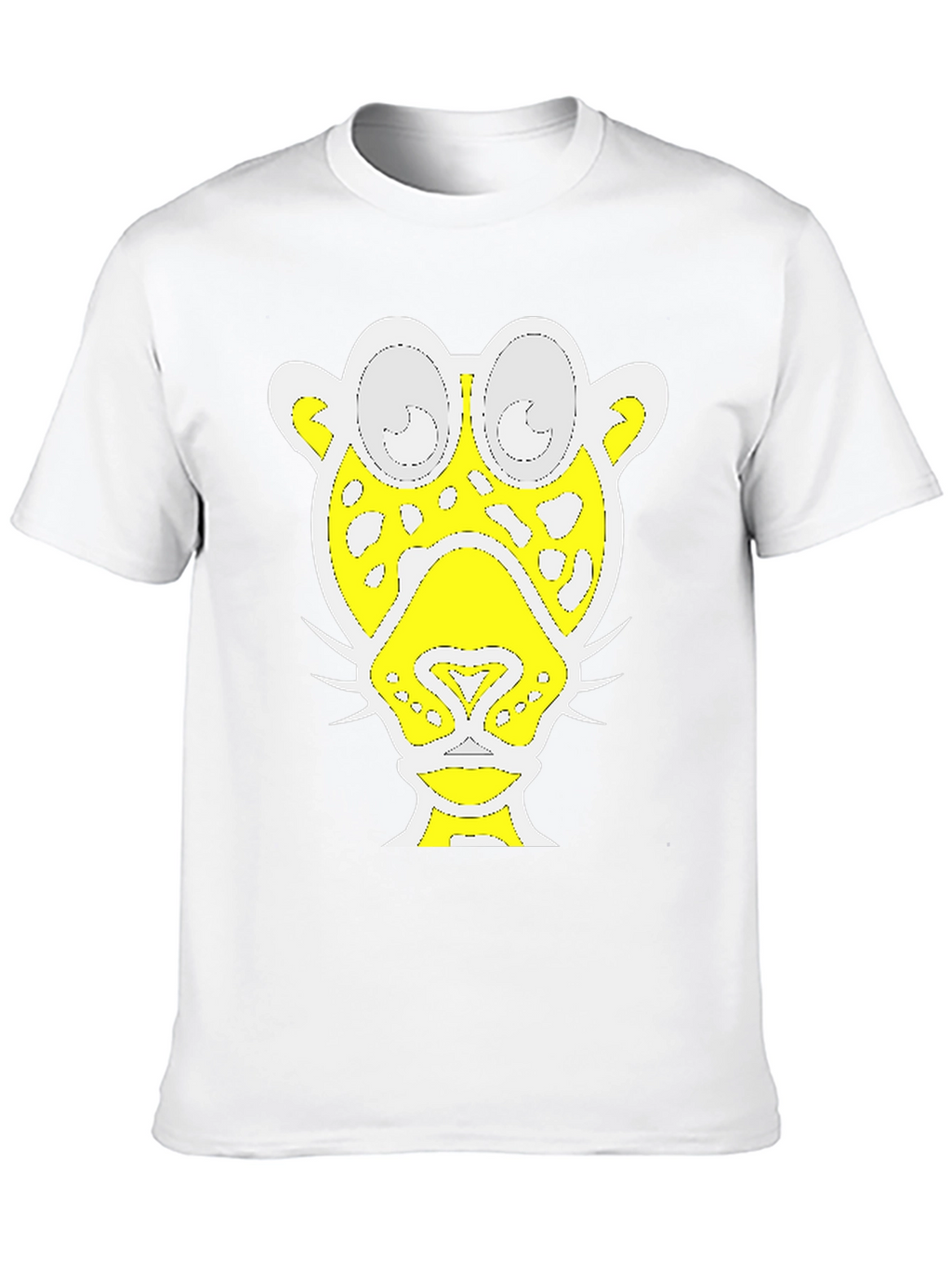 Abstract Jaguar Graphic Tee - Black