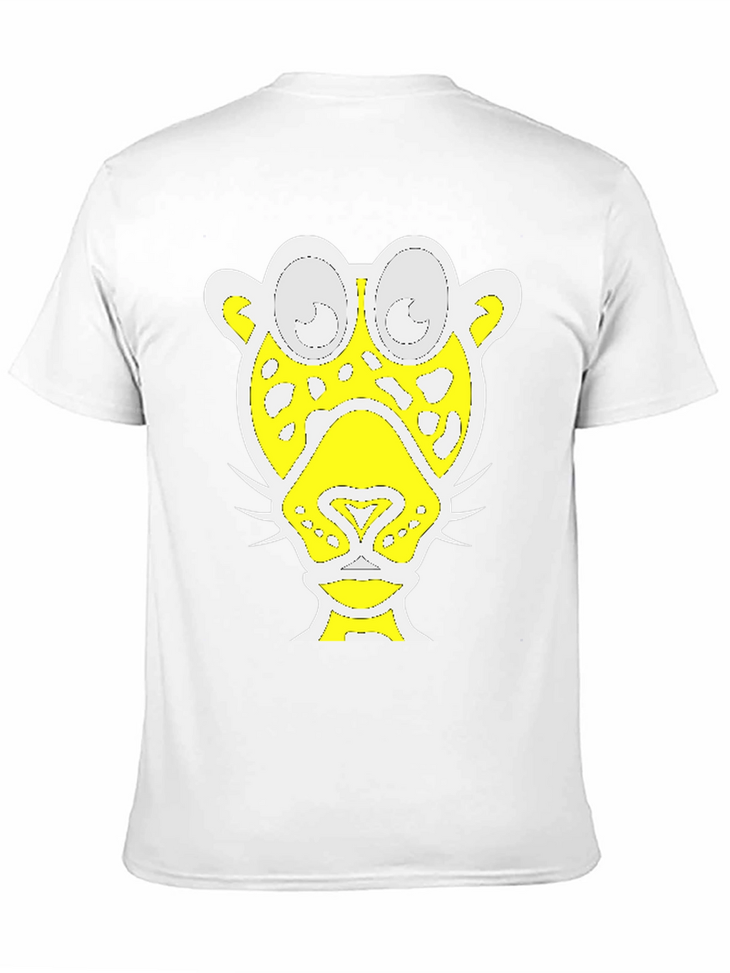 Abstract Jaguar Graphic Tee - Black