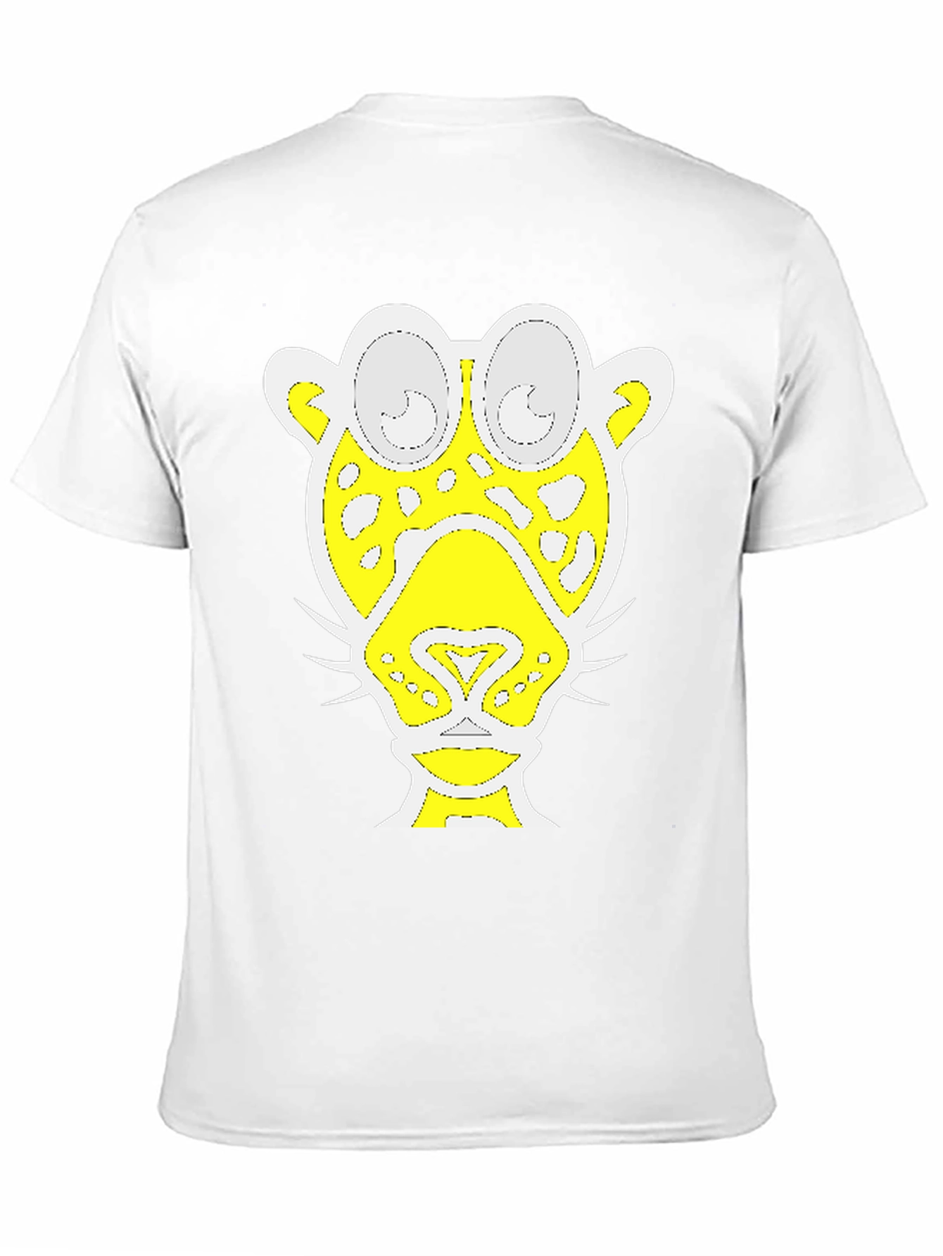 Abstract Jaguar Graphic Tee - Black