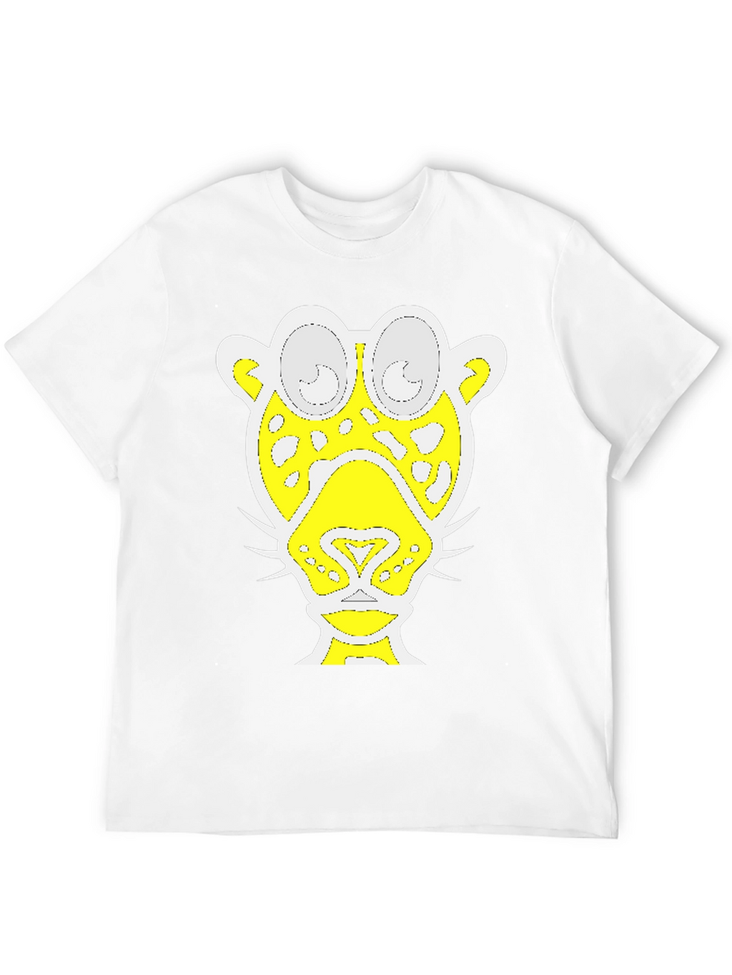Abstract Jaguar Graphic Tee - Black