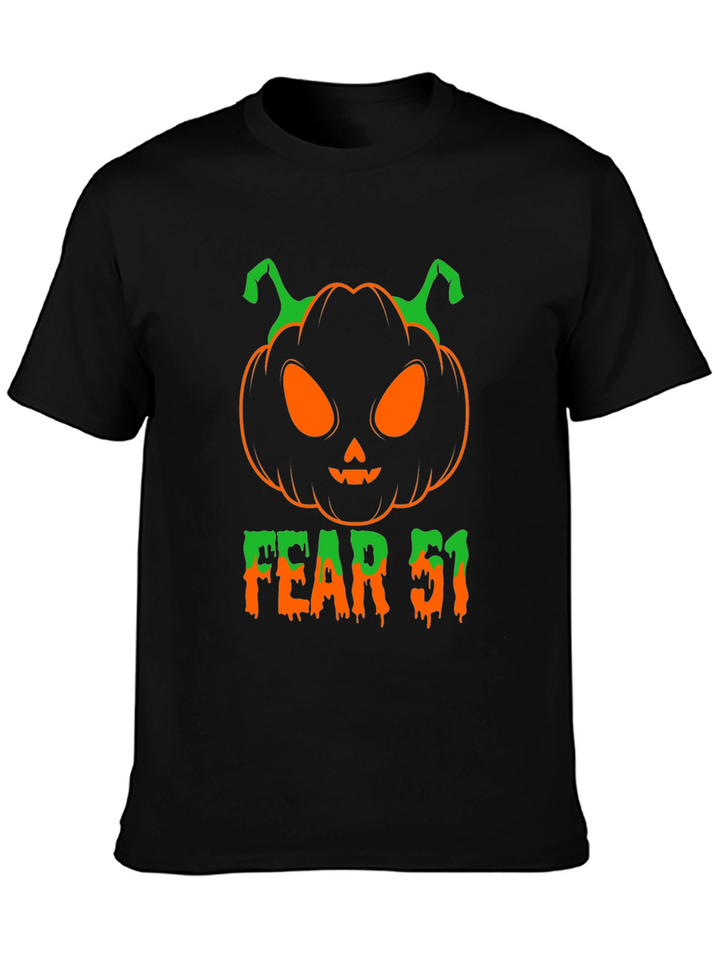 Fear 51 Halloween Pumpkin T-Shirt