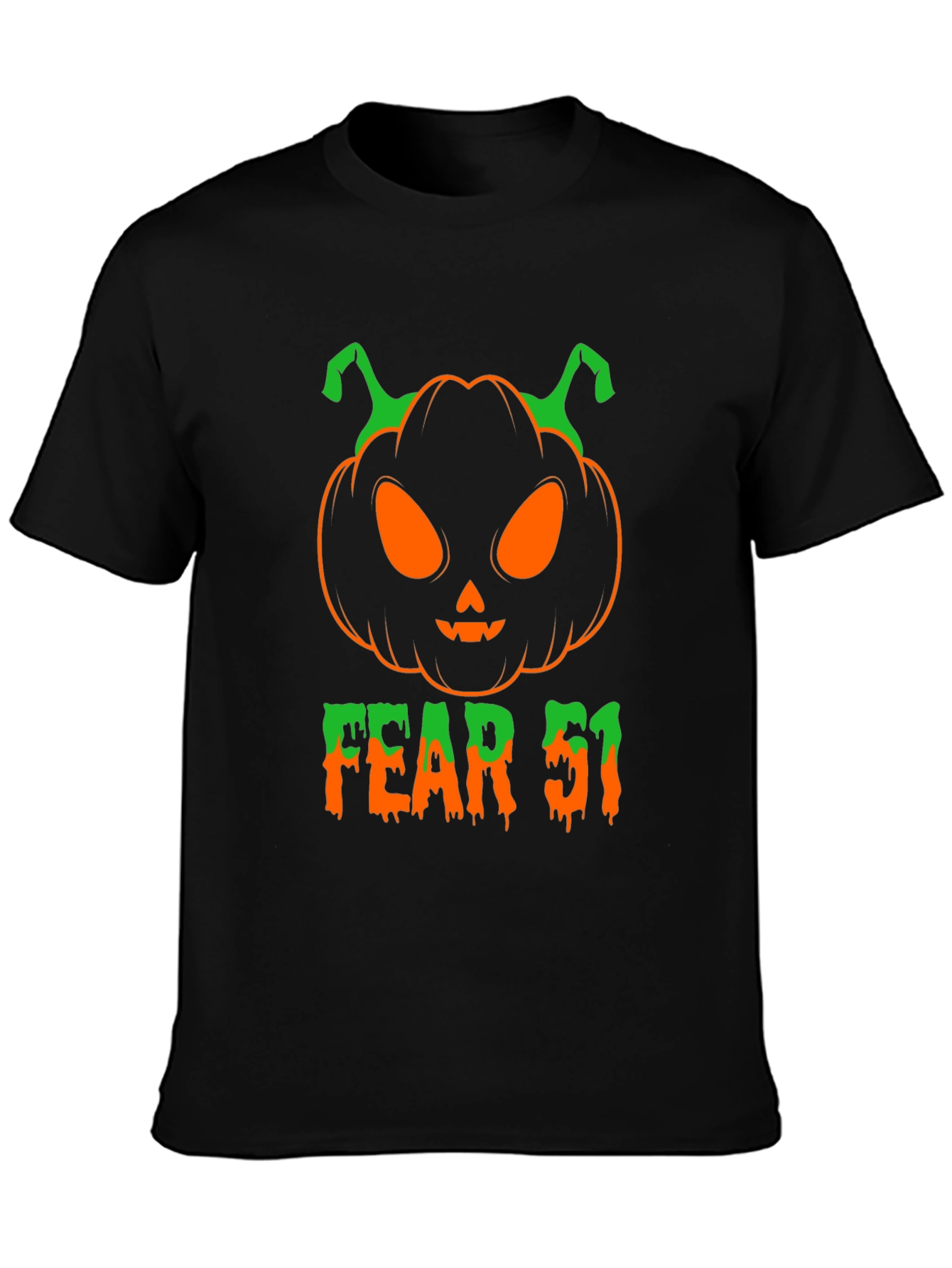 Fear 51 Halloween Pumpkin T-Shirt