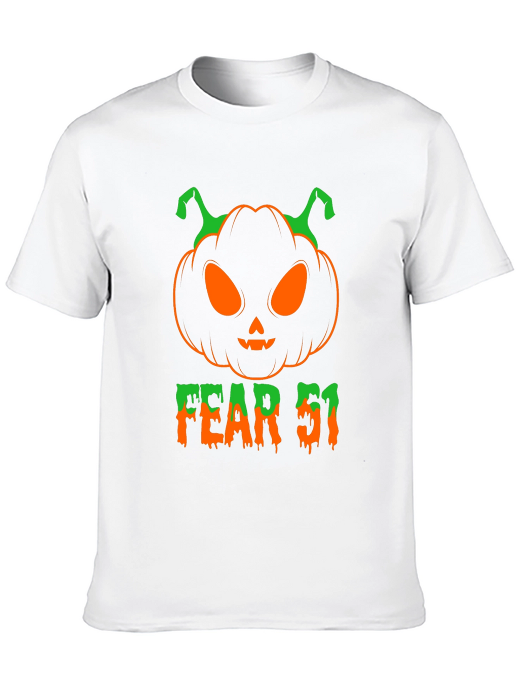 Fear 51 Halloween Pumpkin T-Shirt