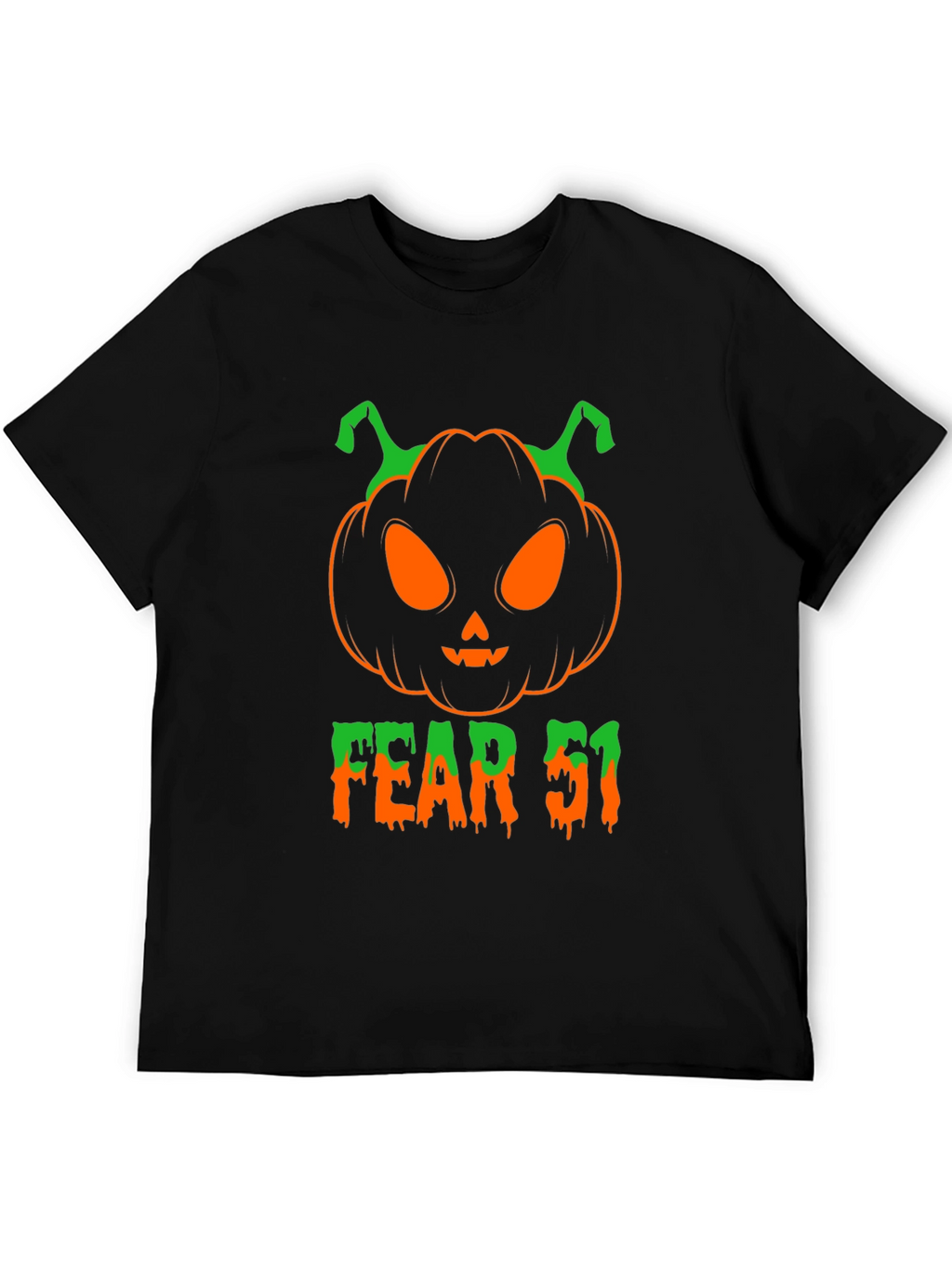 Fear 51 Halloween Pumpkin T-Shirt