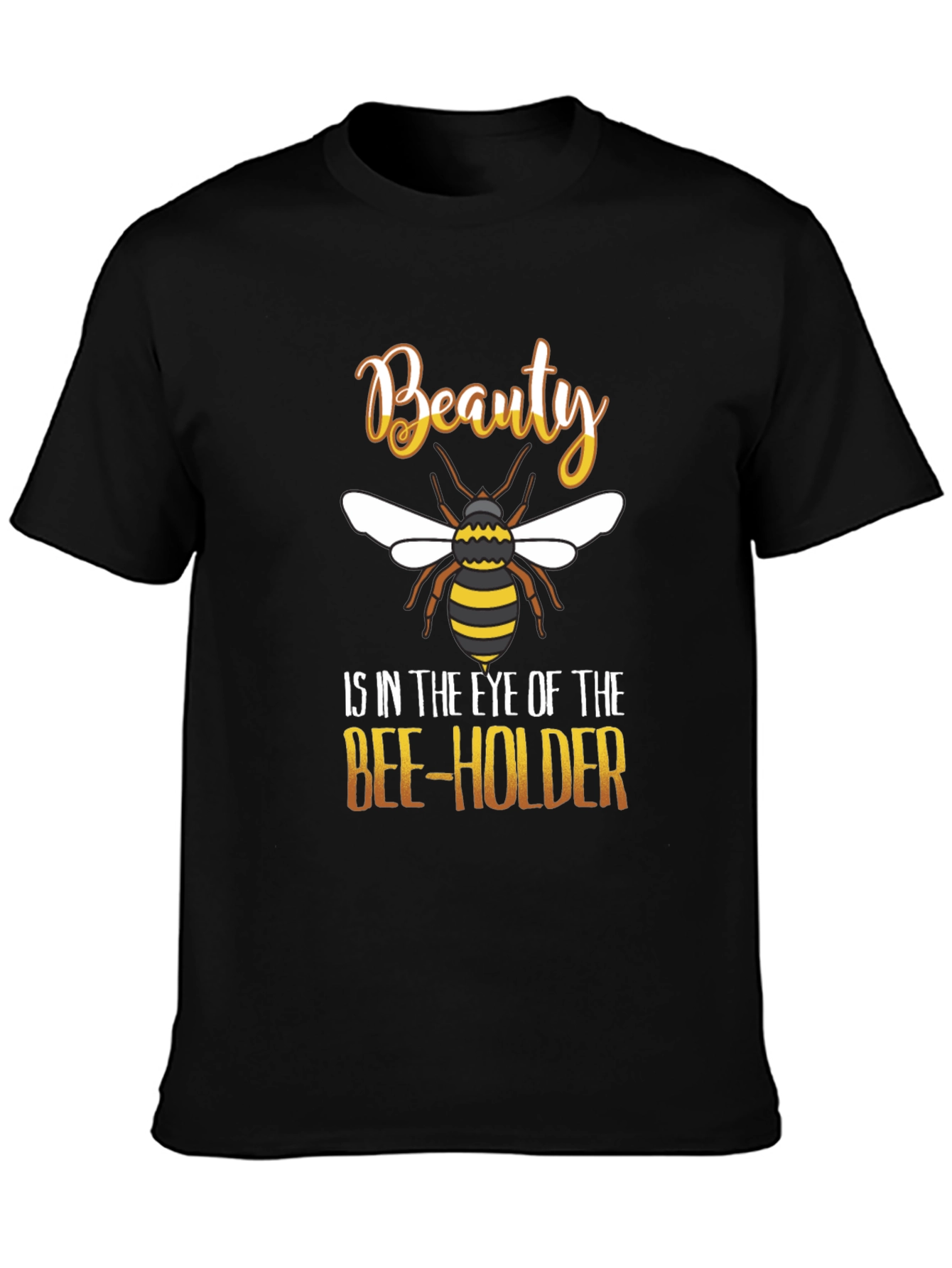 Beauty Bee-Holder Graphic T-Shirt