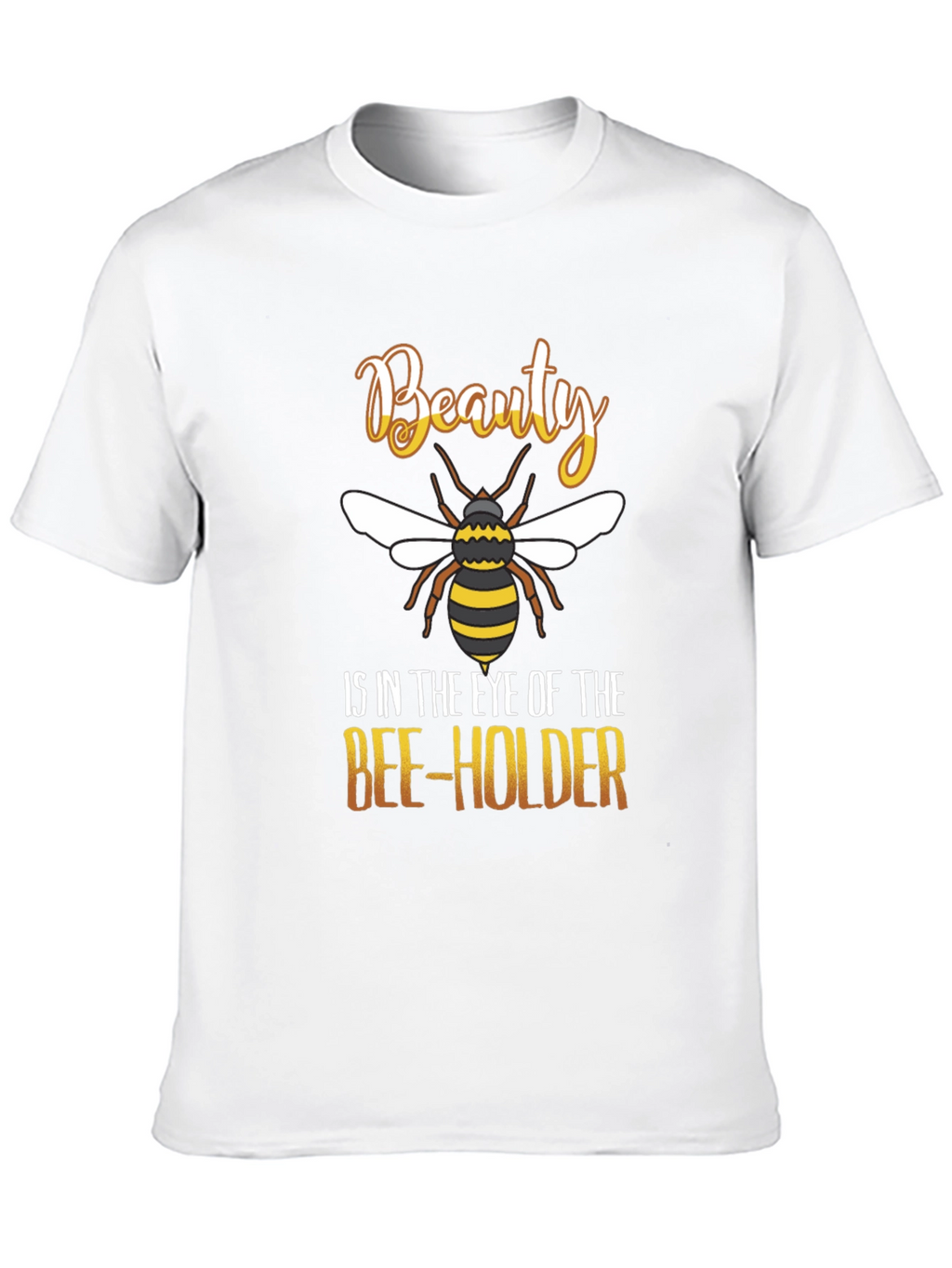 Beauty Bee-Holder Graphic T-Shirt