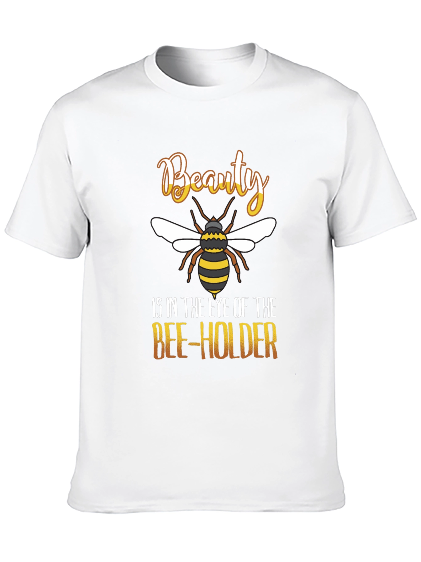 Beauty Bee-Holder Graphic T-Shirt