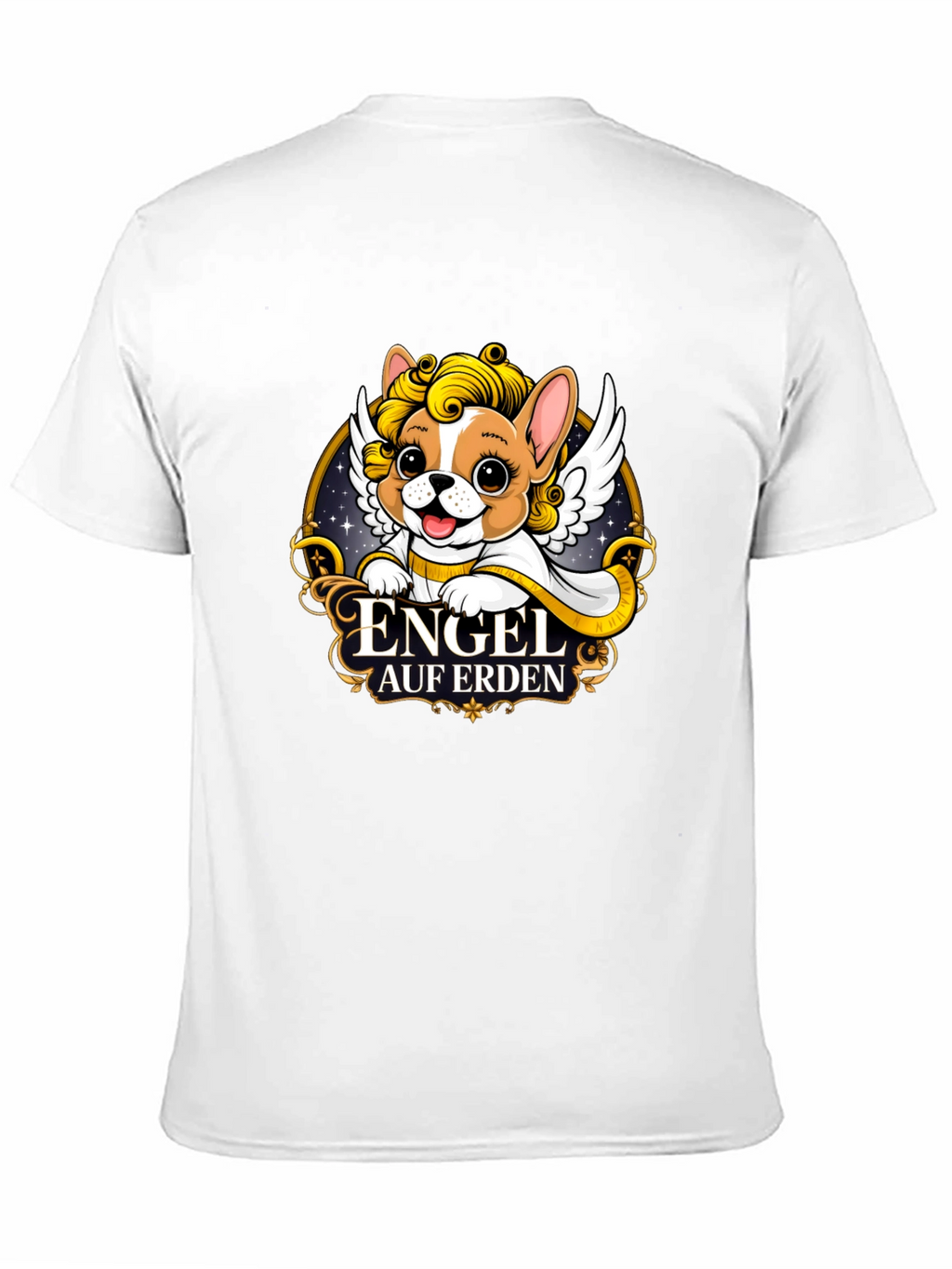 Angel Dog T-Shirt - Cute Pet Lover Tee
