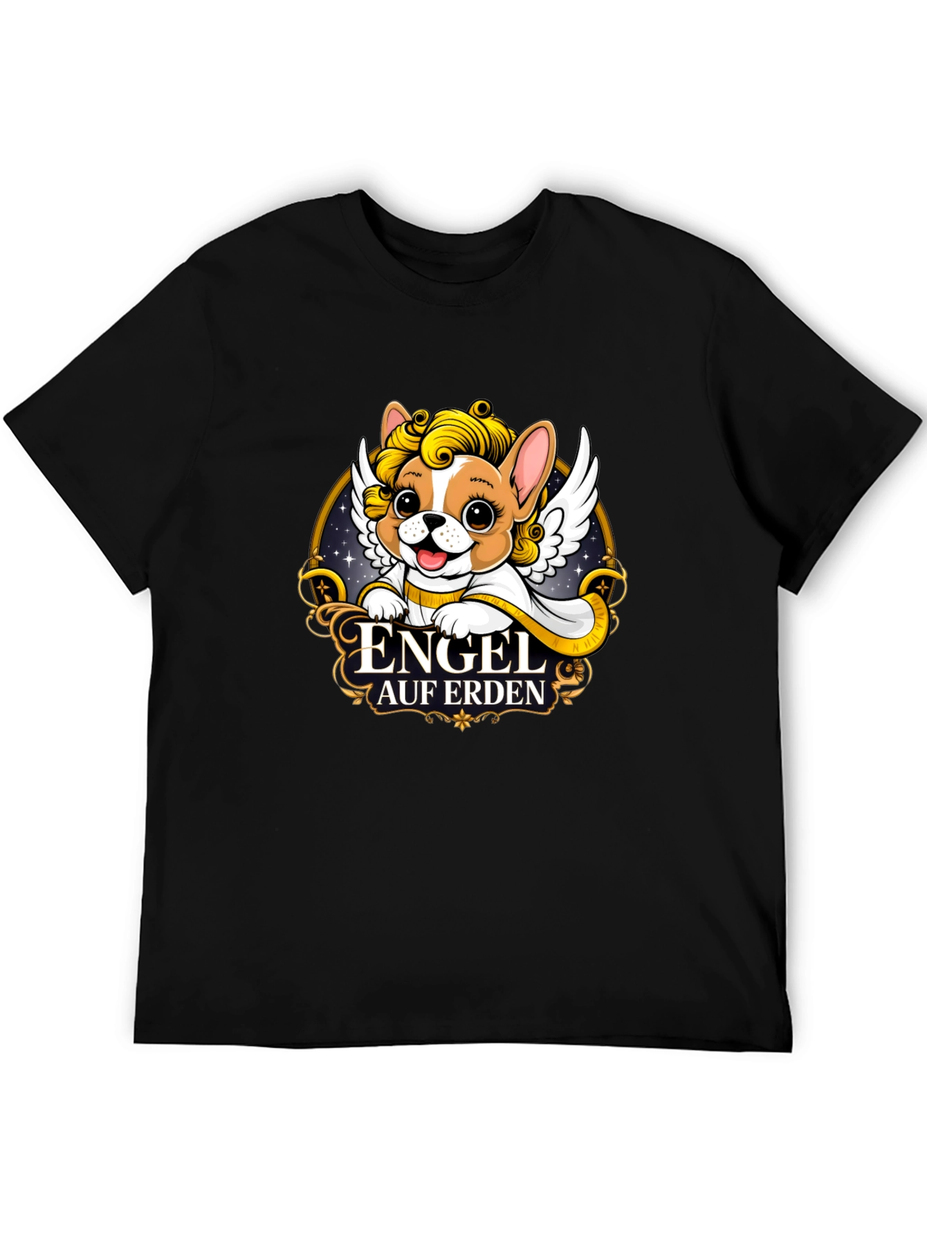 Angel Dog T-Shirt - Cute Pet Lover Tee