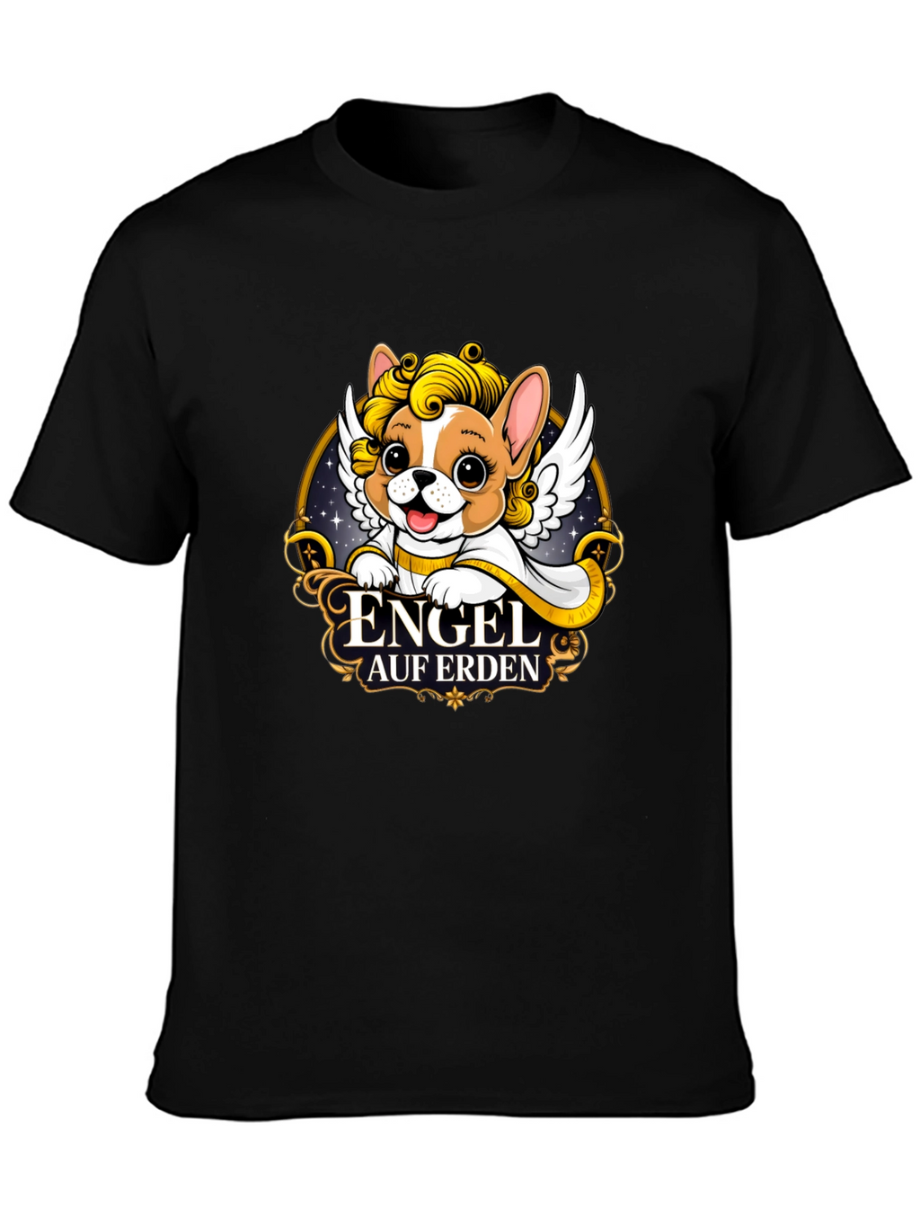 Angel Dog T-Shirt - Cute Pet Lover Tee