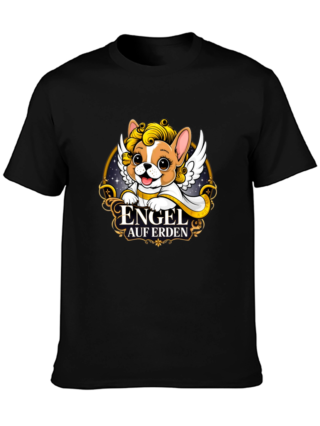 Angel Dog T-Shirt - Cute Pet Lover Tee