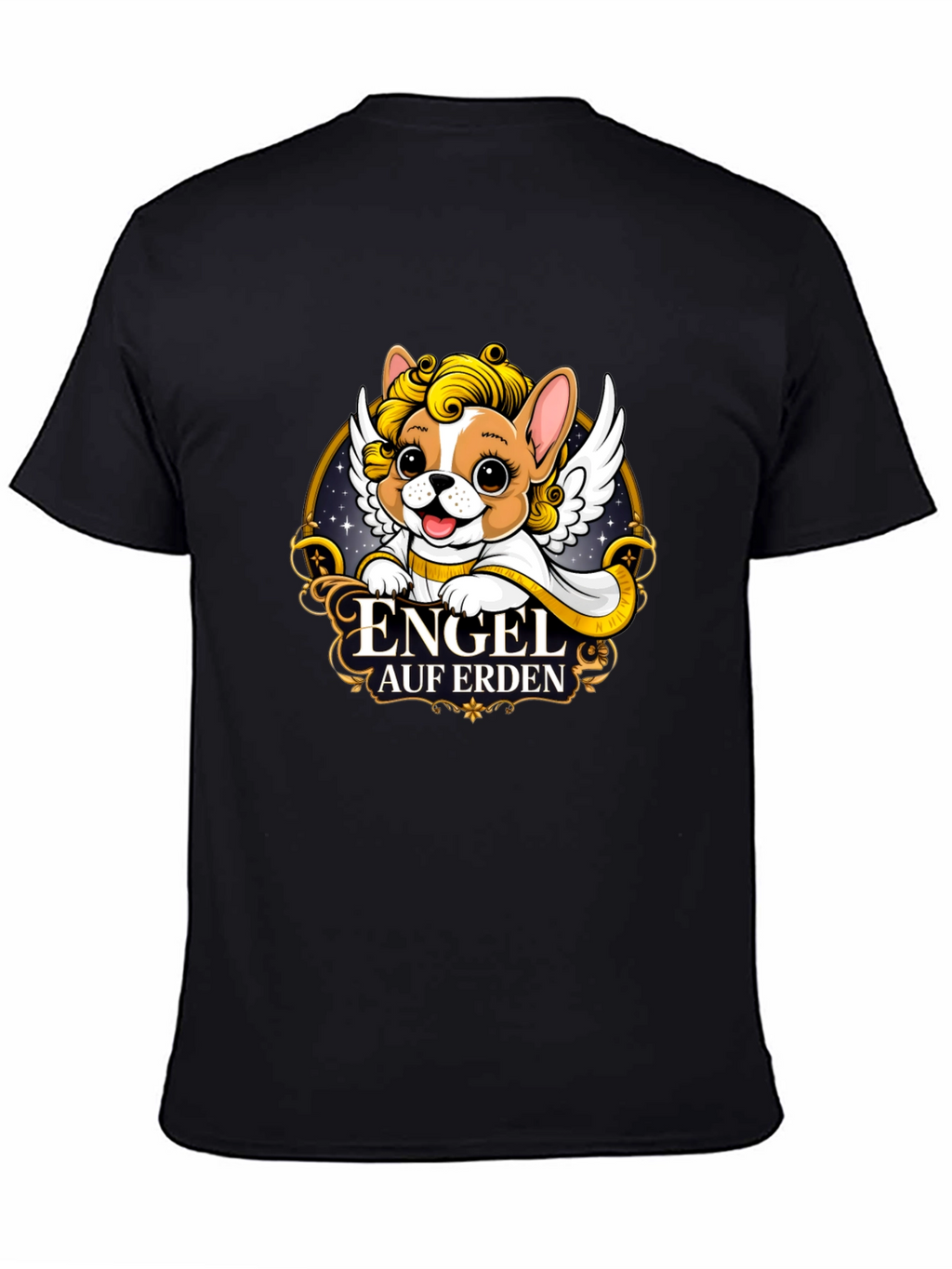 Angel Dog T-Shirt - Cute Pet Lover Tee