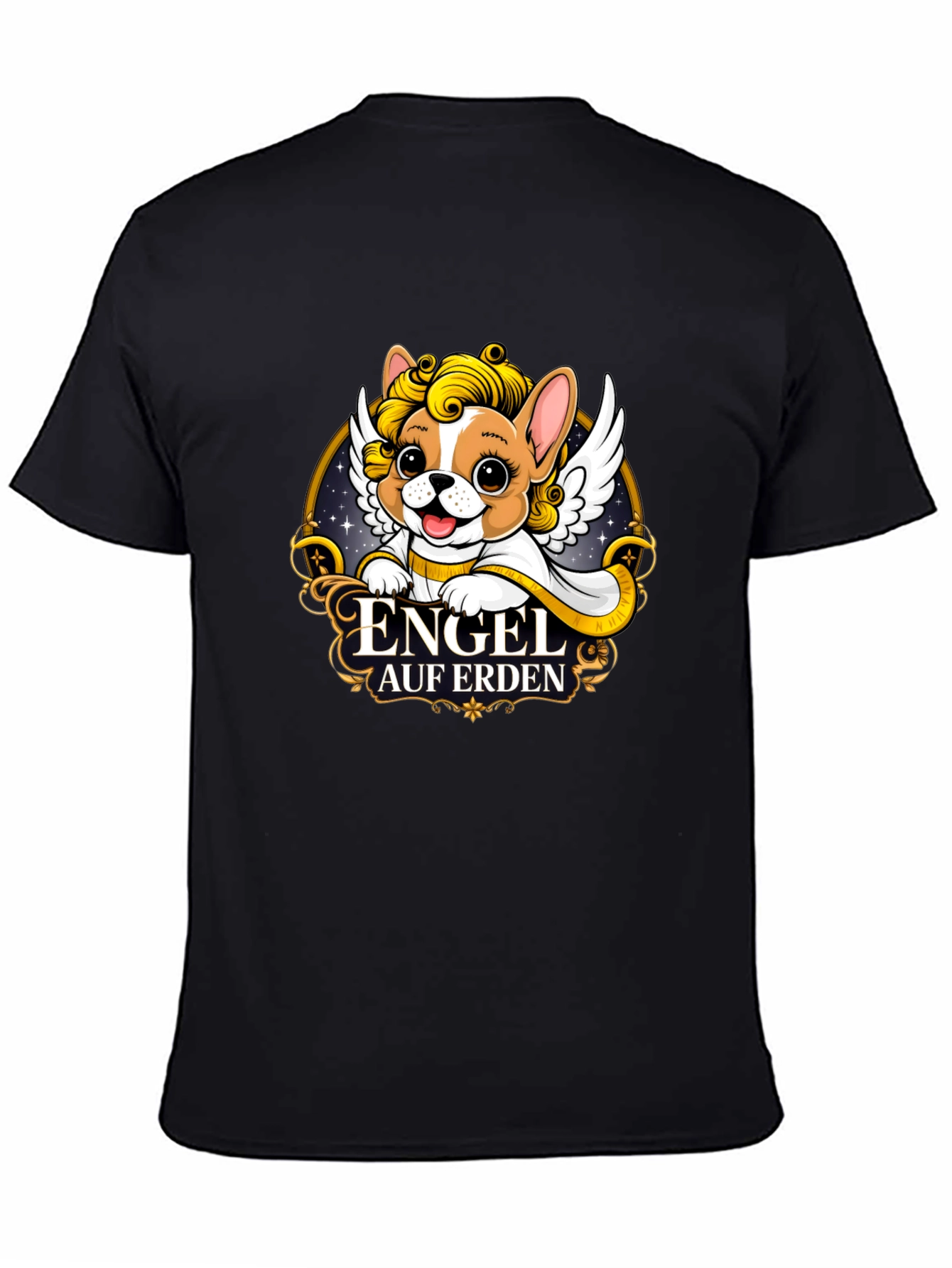 Angel Dog T-Shirt - Cute Pet Lover Tee
