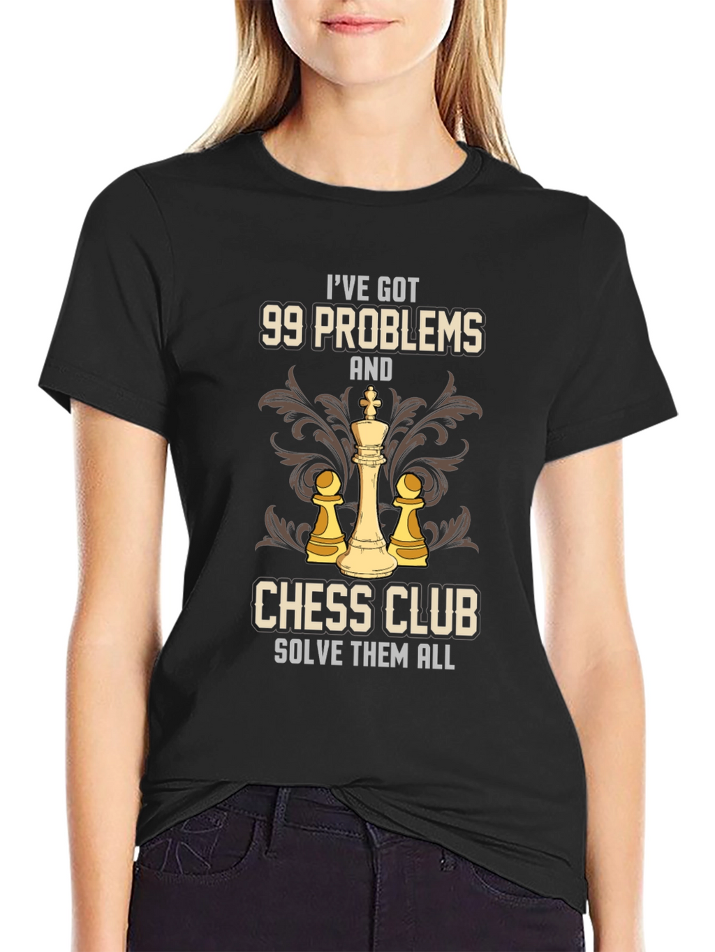 99 Problems Chess Club Solve Them All T-Shirt