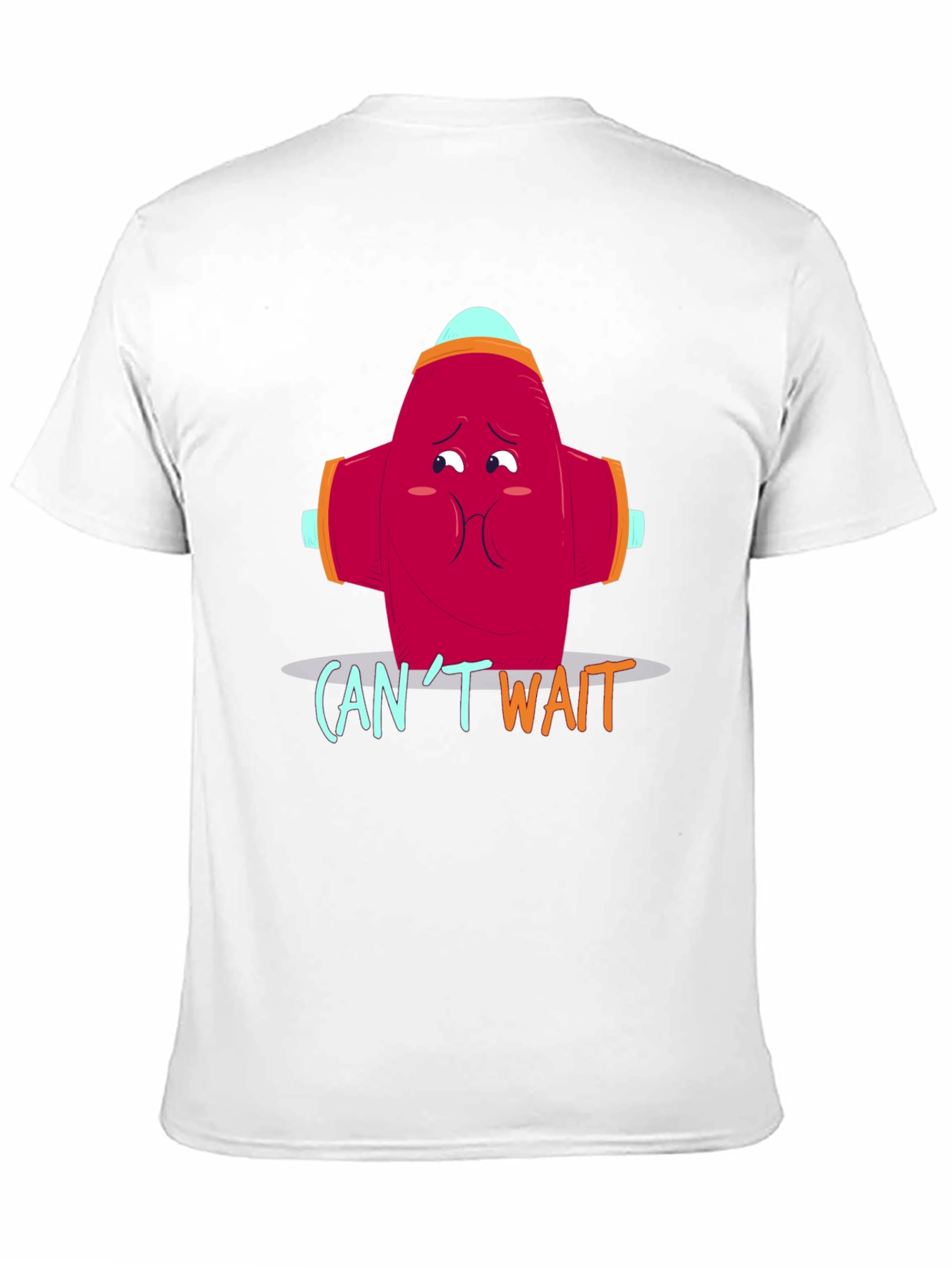 Cant Wait Fire Hydrant Graphic Tee