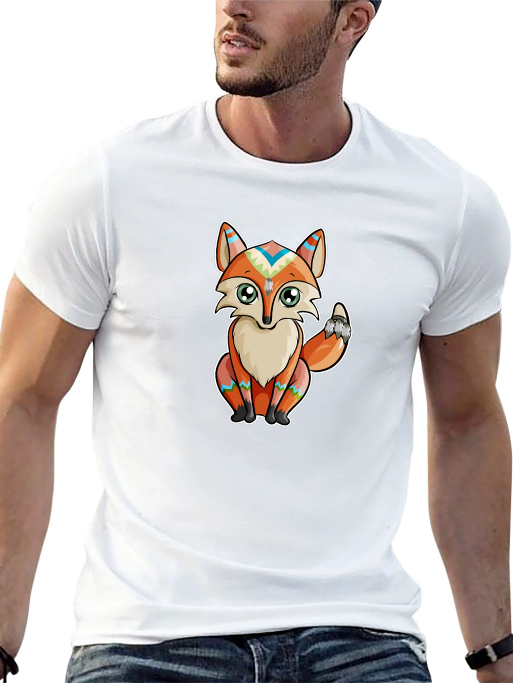Funky Fox Graphic Tee - Cool Casual Style