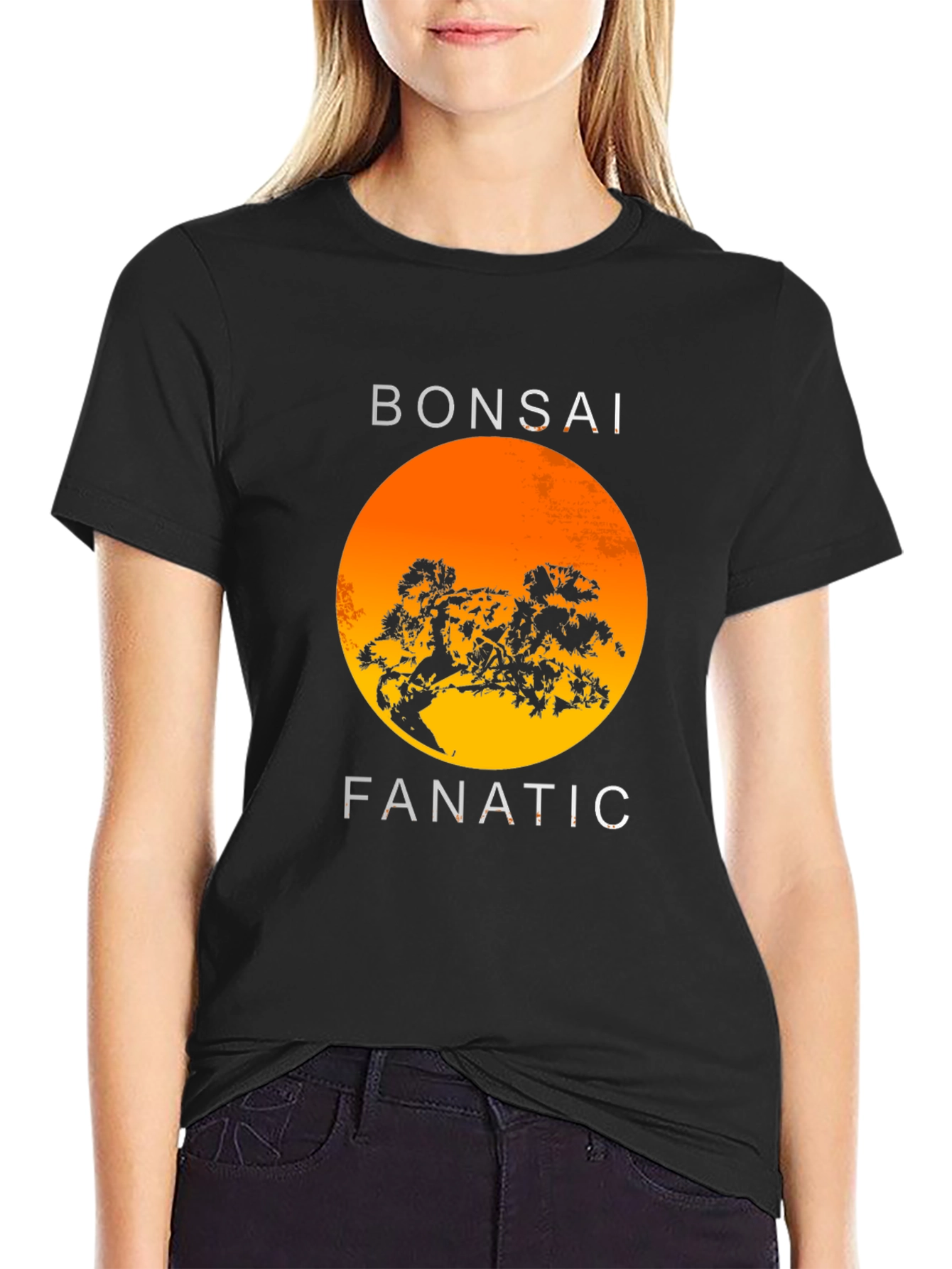 Bonsai Fanatic Black T-Shirt - Nature Inspired Tee