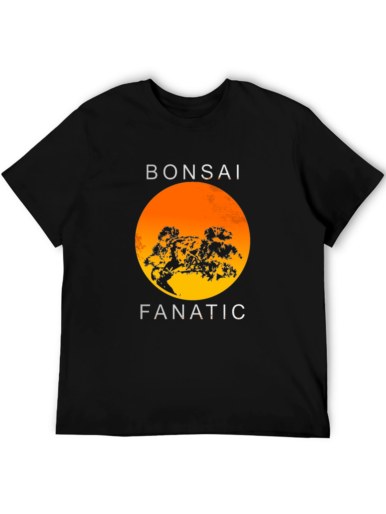 Bonsai Fanatic Black T-Shirt - Nature Inspired Tee