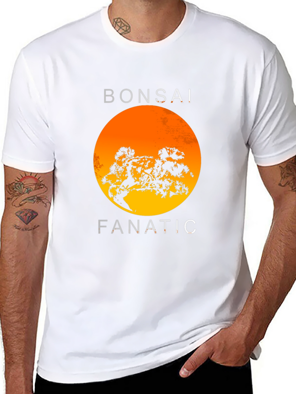 Bonsai Fanatic Black T-Shirt - Nature Inspired Tee