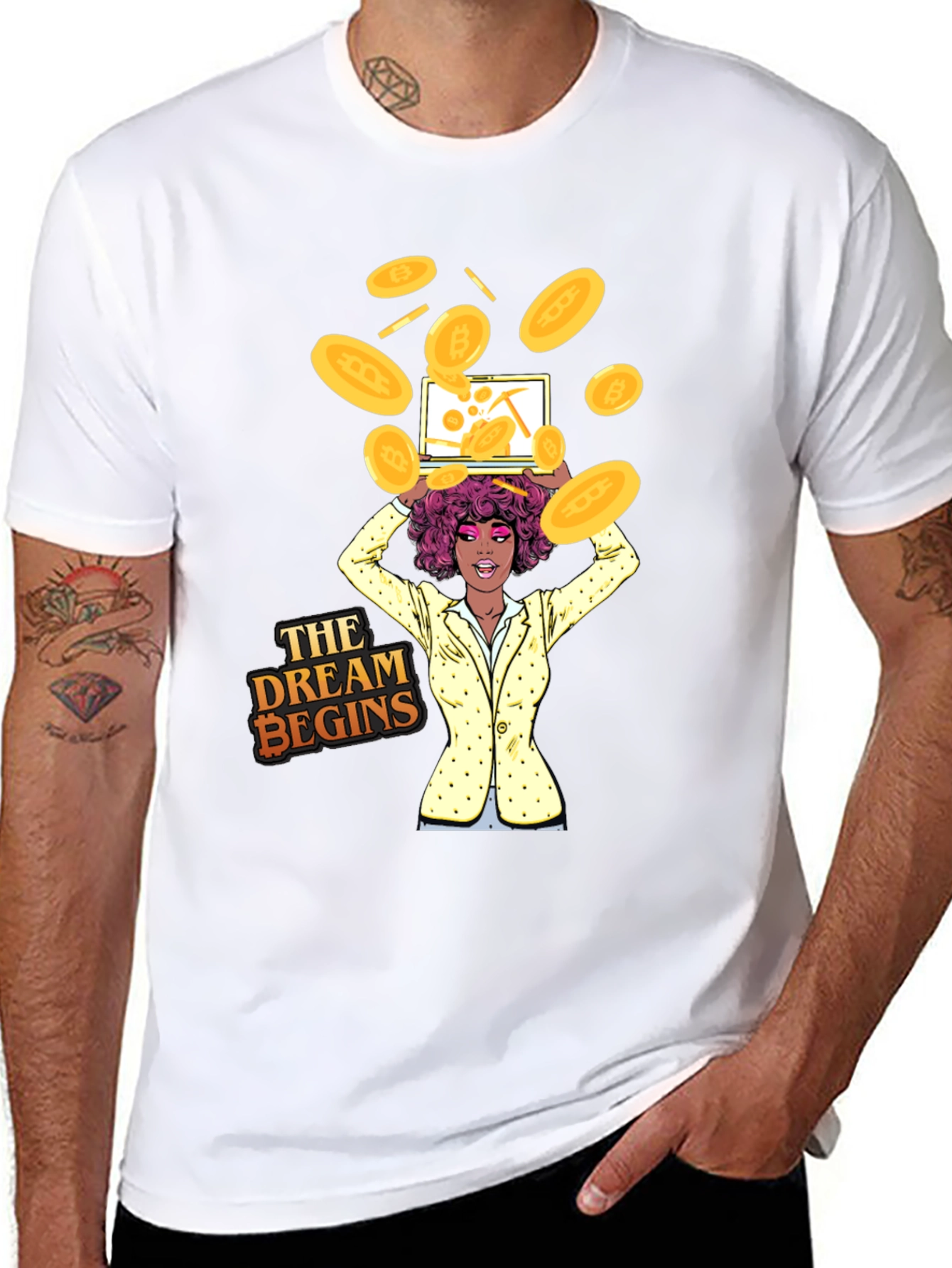 The Dream Begins Graphic Tee