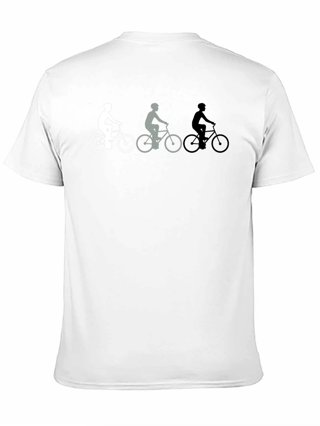 Biker Evolution Graphic Tee - Black Cotton T-Shirt
