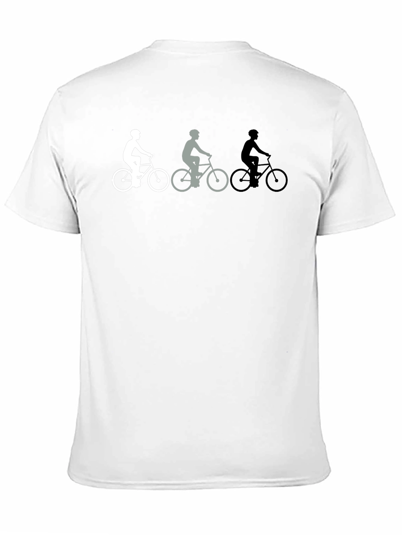 Biker Evolution Graphic Tee - Black Cotton T-Shirt