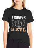 Fridays for 5 Zyl Black T-Shirt