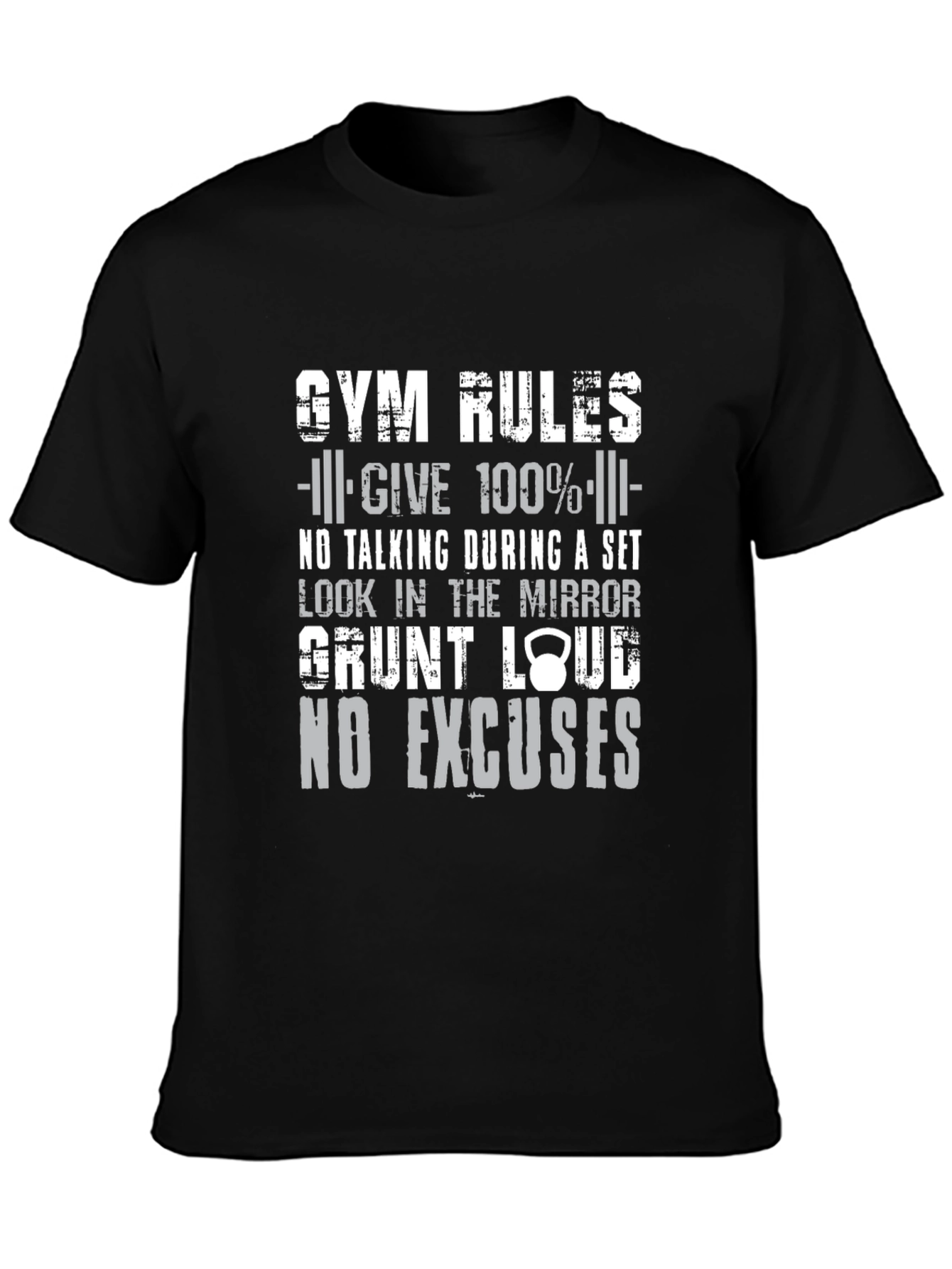 Gym Rules Graphic T-Shirt